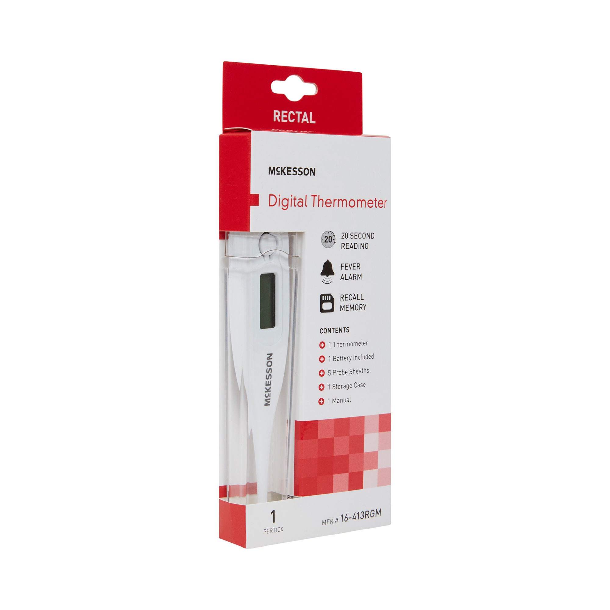 McKesson Brand - 16-413RGM McKesson Digital Thermometer