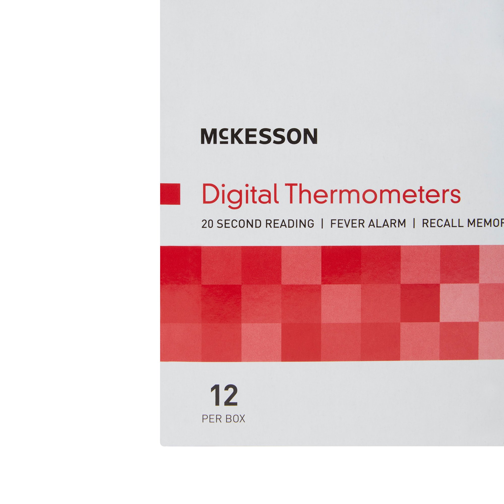 McKesson Brand 16-413RGM - McKesson Digital Thermometer - 1/Each, 12/Box