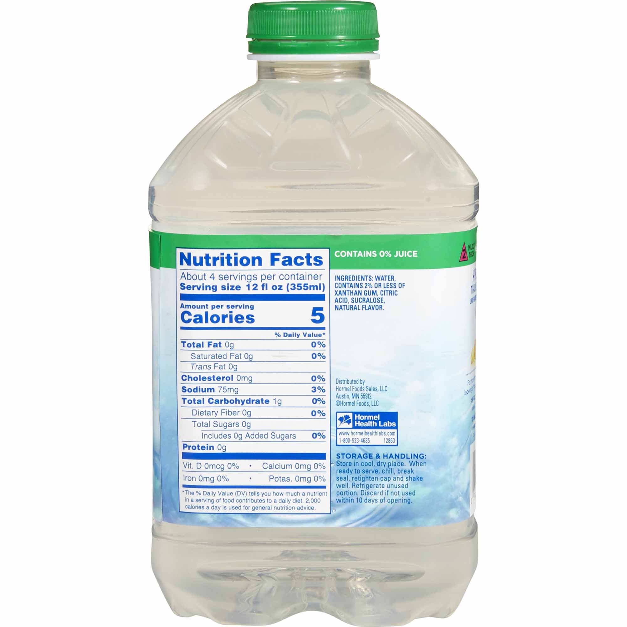 Lyons Magnus LLC - 12863 Thick & Easy® Hydrolyte® Nectar Consistency Lemon Thickened Water