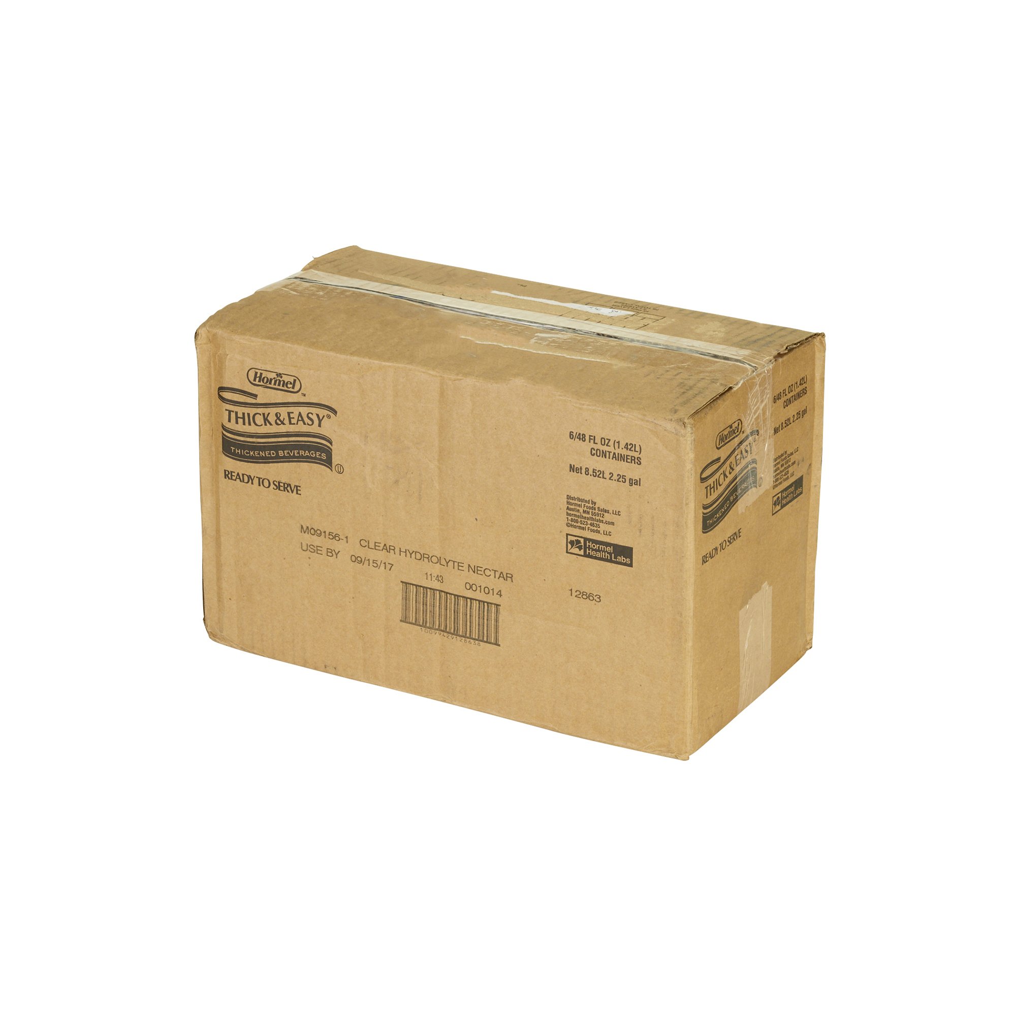 Lyons Magnus LLC - 12863 Thick & Easy® Hydrolyte® Nectar Consistency Lemon Thickened Water
