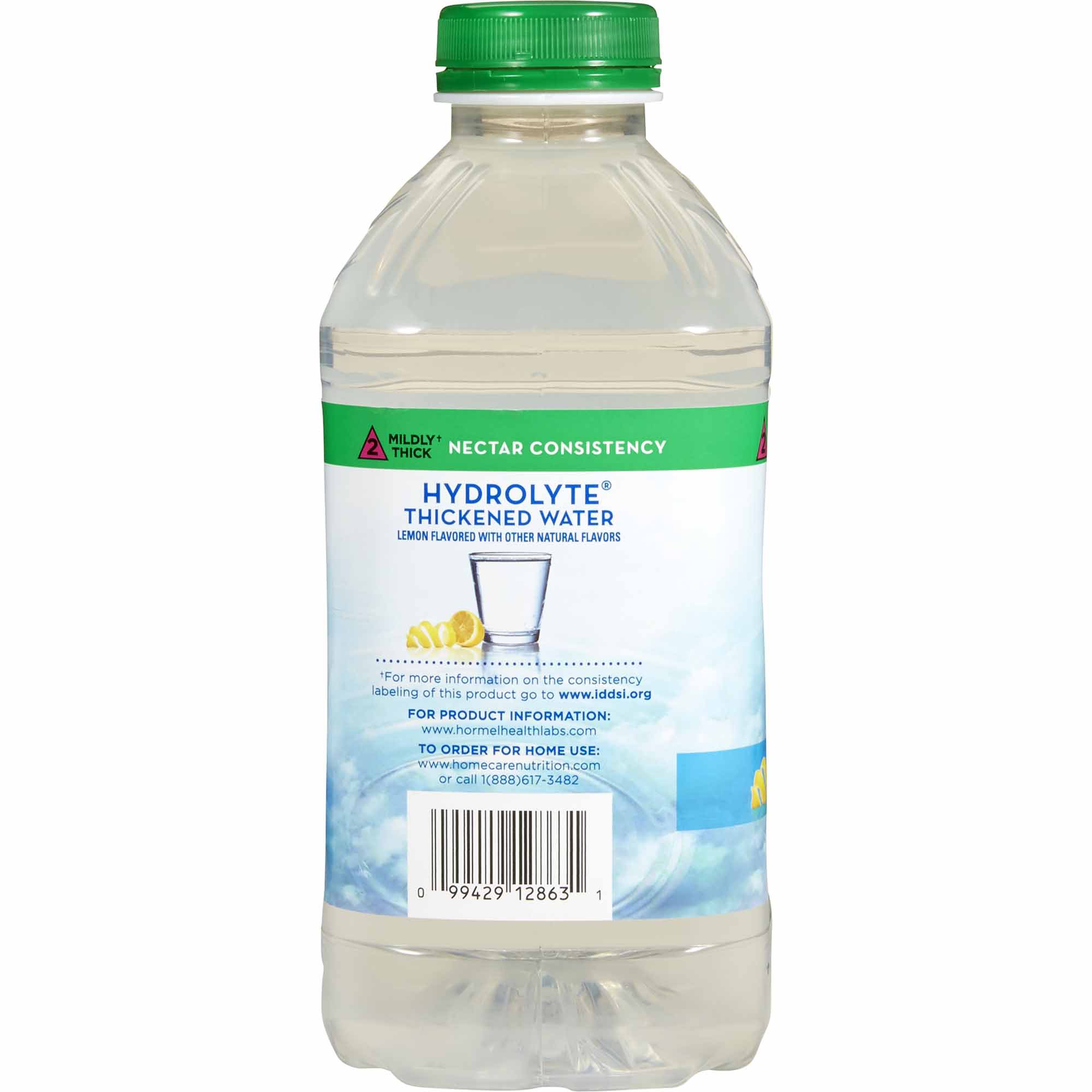 Lyons Magnus LLC 12863 - Thick & Easy® Hydrolyte® Nectar Consistency Lemon Thickened Water - 1/Each, 6/Case