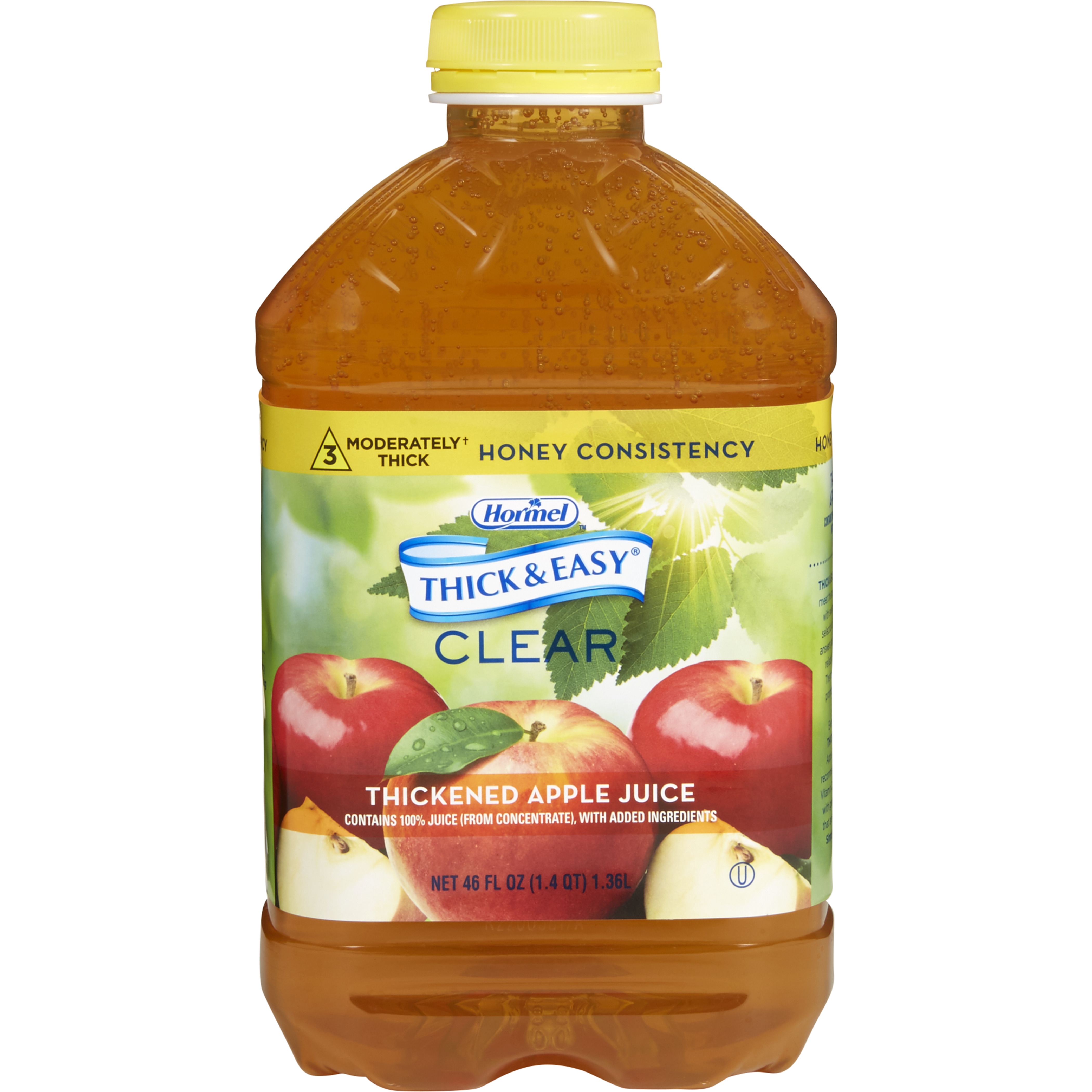 Lyons Magnus LLC 30634 - Thick & Easy® Honey Consistency Apple Thickened Beverage, 46-ounce bottle - 1/Each, 6/Case