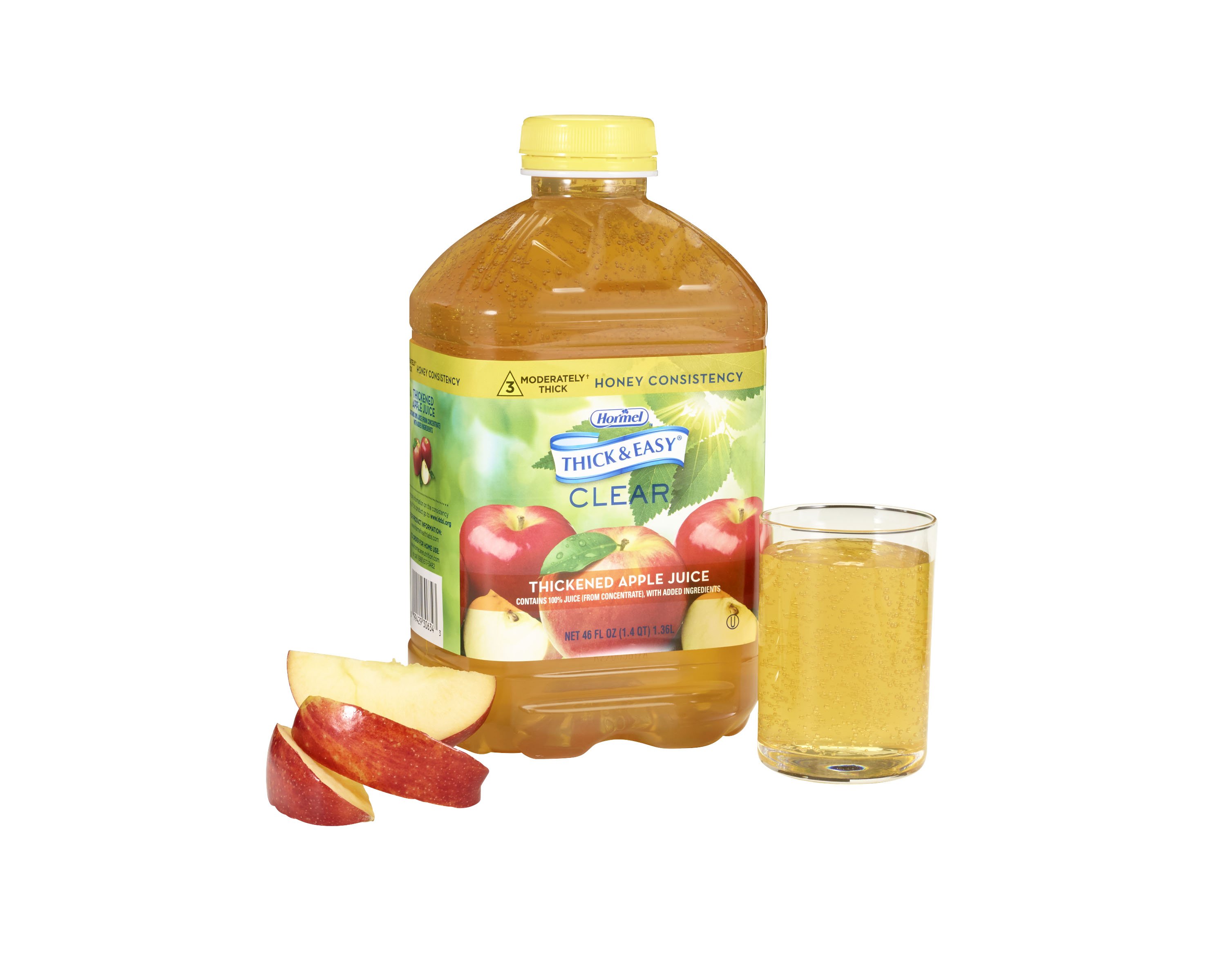 Lyons Magnus LLC 30634 - Thick & Easy® Honey Consistency Apple Thickened Beverage, 46-ounce bottle - 1/Each, 6/Case