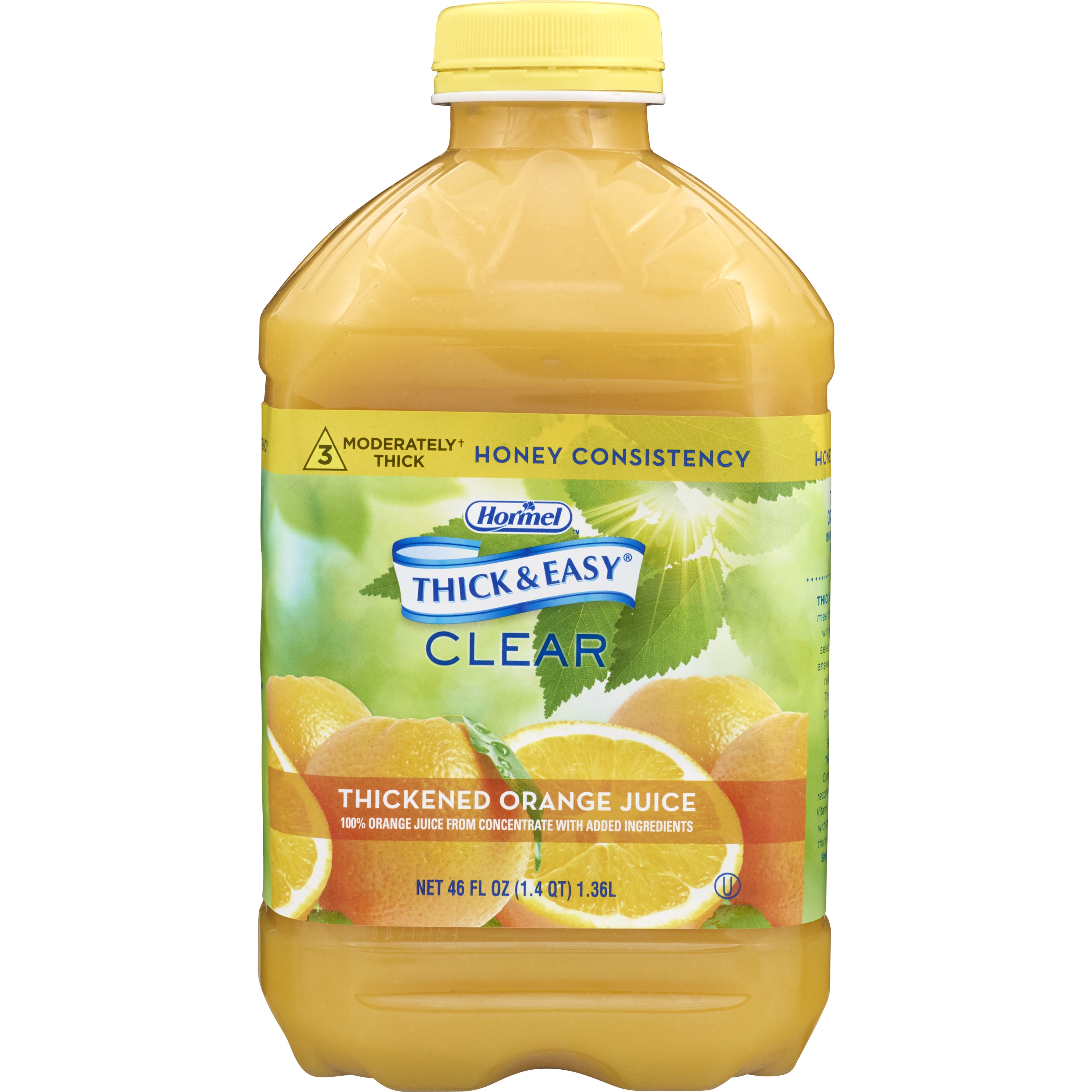Lyons Magnus LLC 40123 - Thick & Easy® Clear Honey Consistency Orange Juice Thickened Beverage - 1/Each, 6/Case