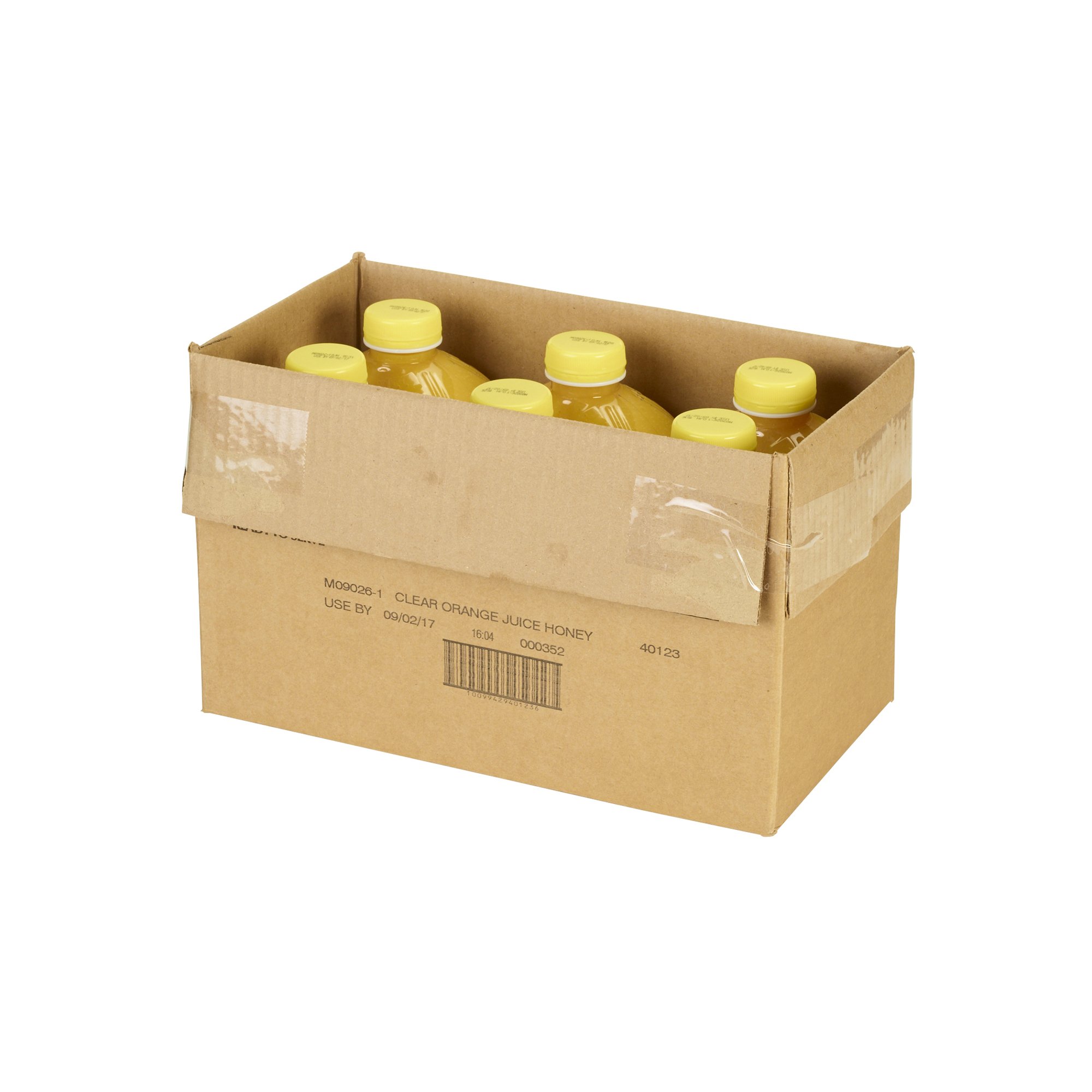 Lyons Magnus LLC 40123 - Thick & Easy® Clear Honey Consistency Orange Juice Thickened Beverage - 1/Each, 6/Case