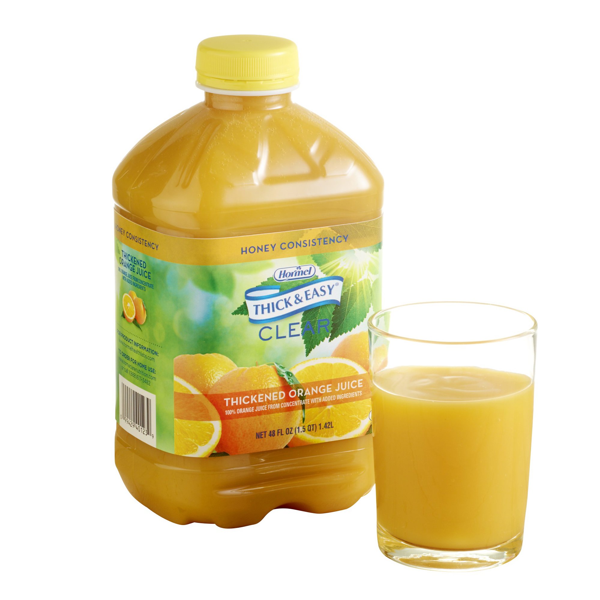 Lyons Magnus LLC - 40123 Thick & Easy® Clear Honey Consistency Orange Juice Thickened Beverage
