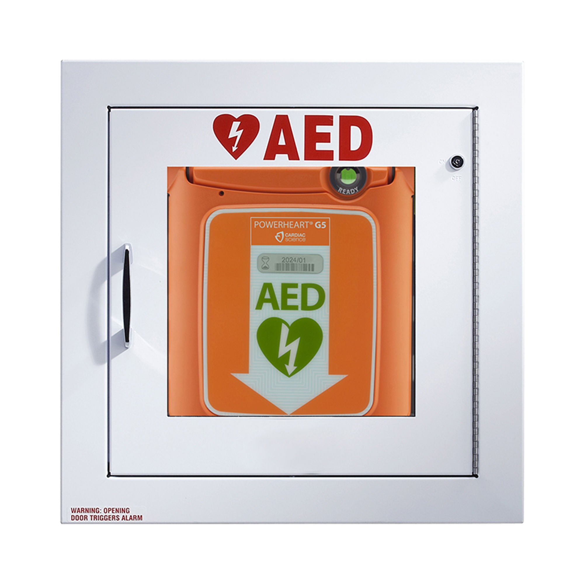 Zoll Medical - 50-00400-20 AED Wall Cabinet POWERHEART® For use with AED