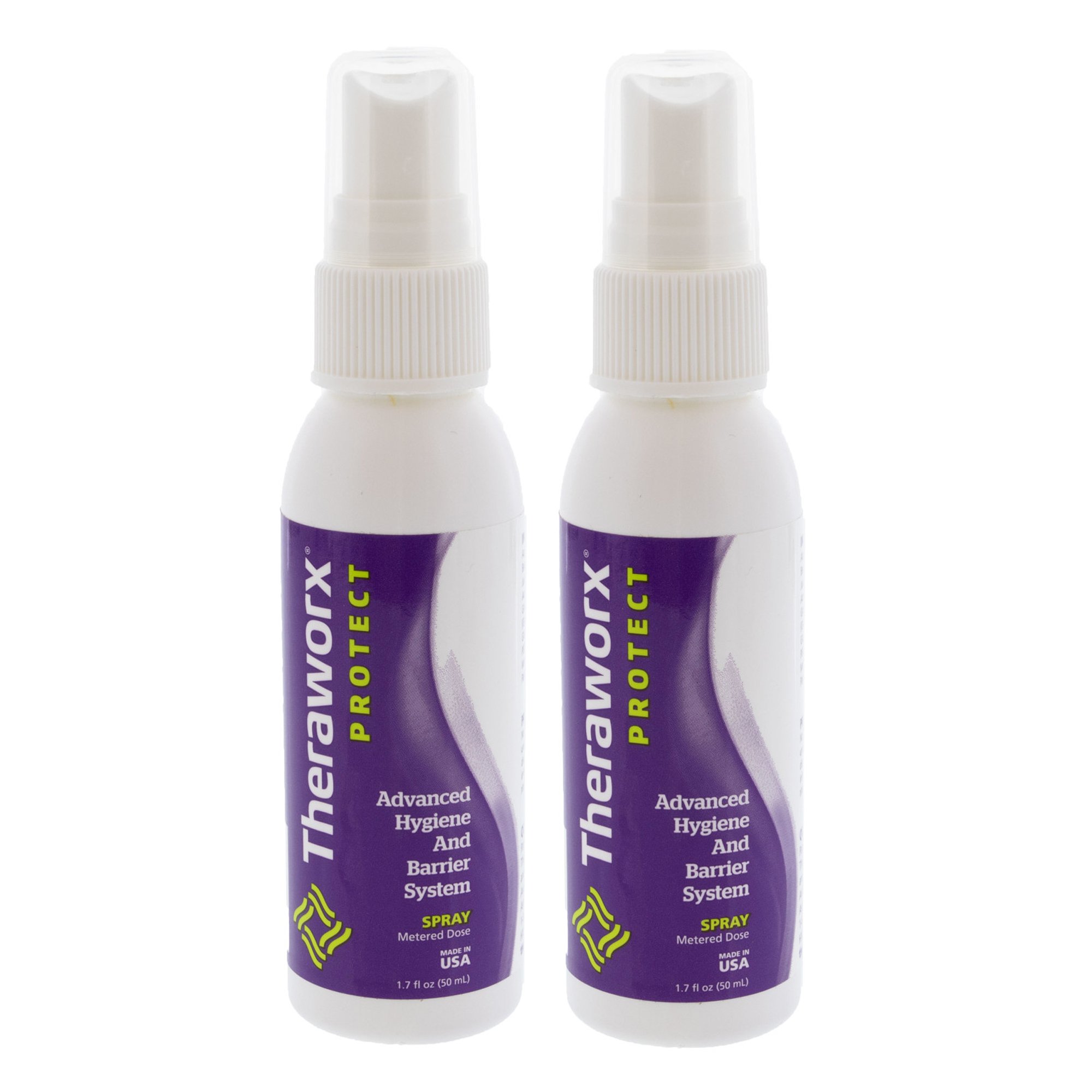 Avadim HXS-02Z - Theraworx™ Rinse-Free Liquid Body Wash, 2 oz. - 1/Each, 48/Case