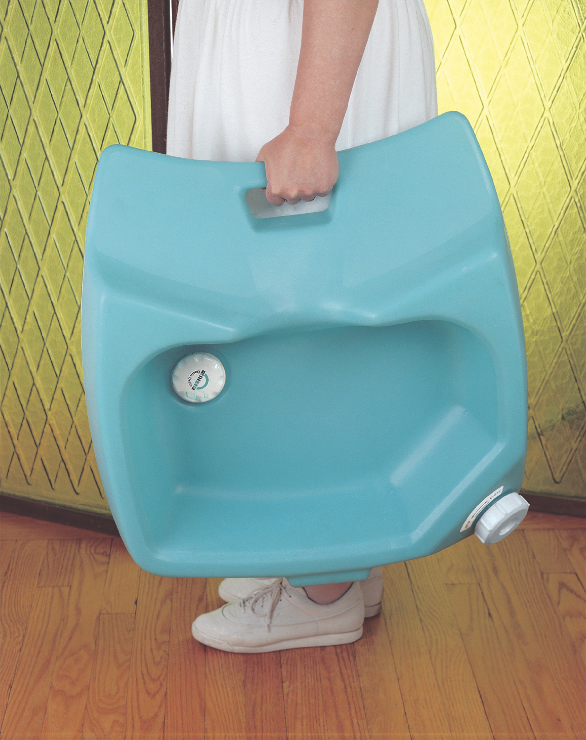 Fabrication Enterprises - 86-0230 Shampoo Basin Fabrication Enterprises 8 X 24 X 24 Inch Green