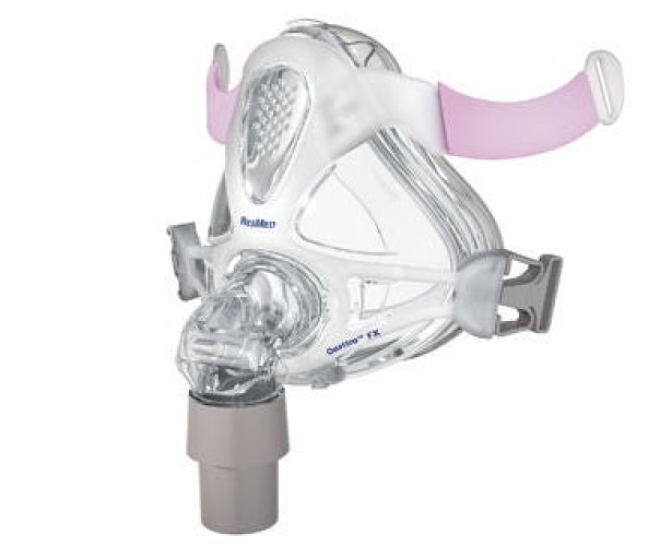 ResMed Corp - 62502 CPAP Mask Kit CPAP Mask Quattro™ FX for Her Full Face Style Adult