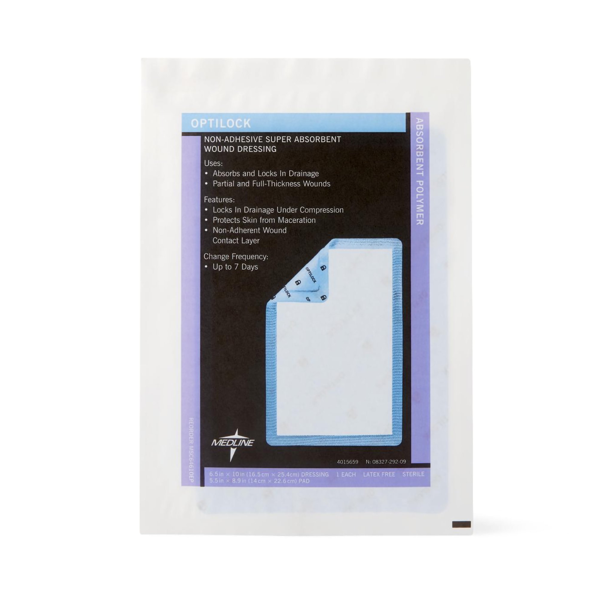 Medline - MSC64610EP Optilock Nonadherent Dressing