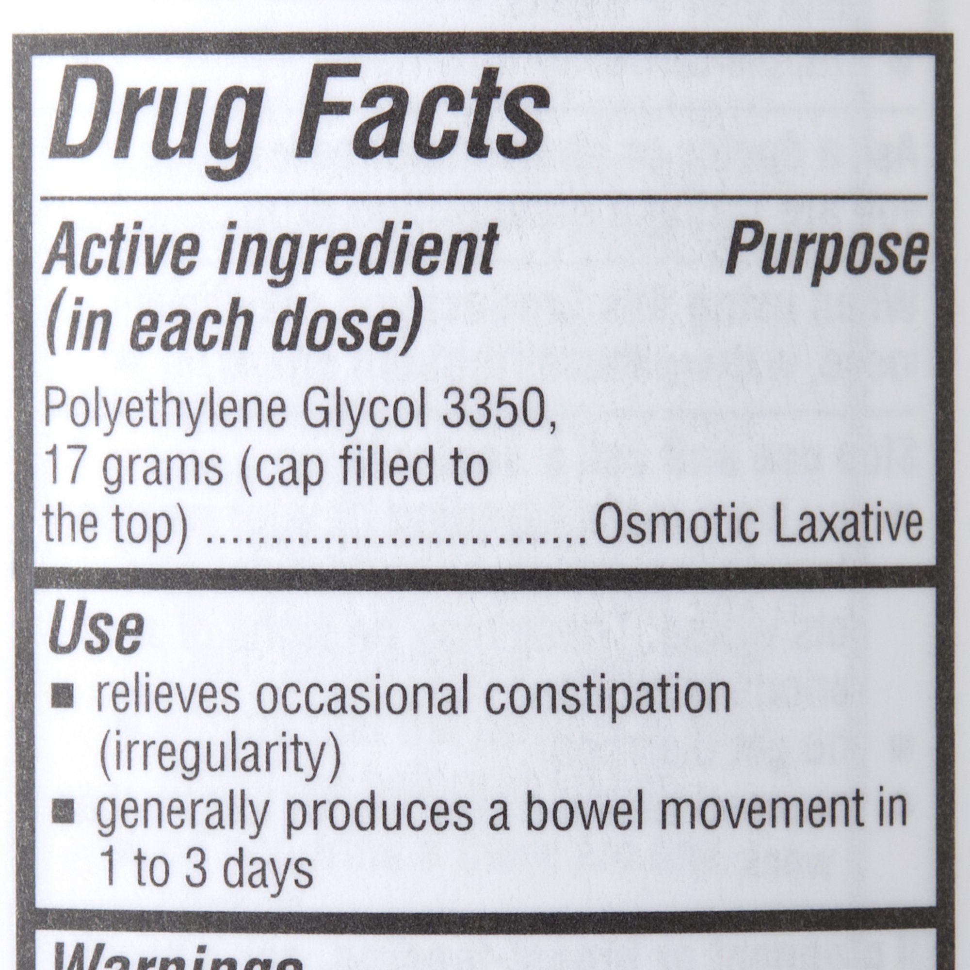 Geri-Care - 489-14-GCP Geri-Care® Polyethylene Glycol 3350 Laxative