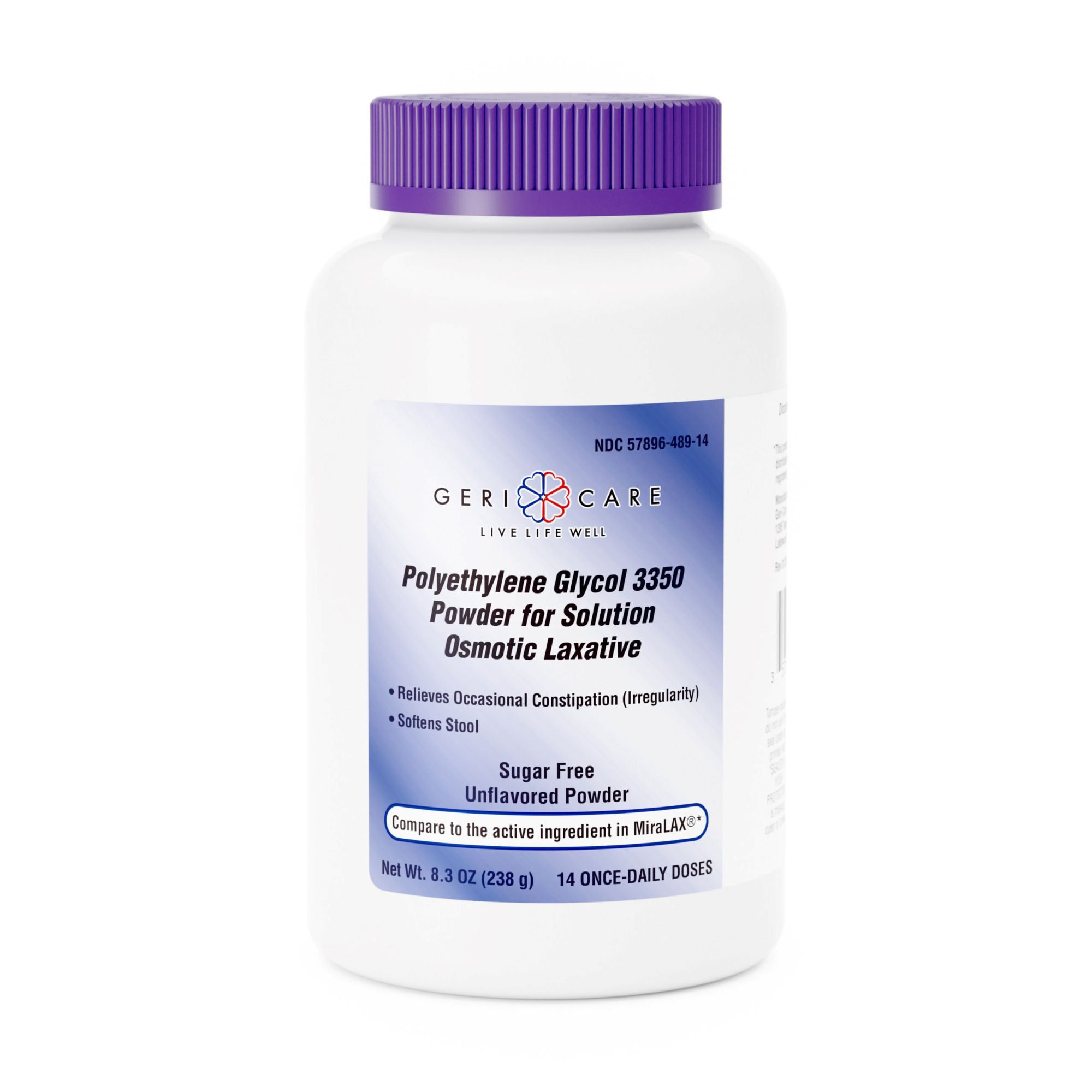 Geri-Care - 489-14-GCP Geri-Care® Polyethylene Glycol 3350 Laxative