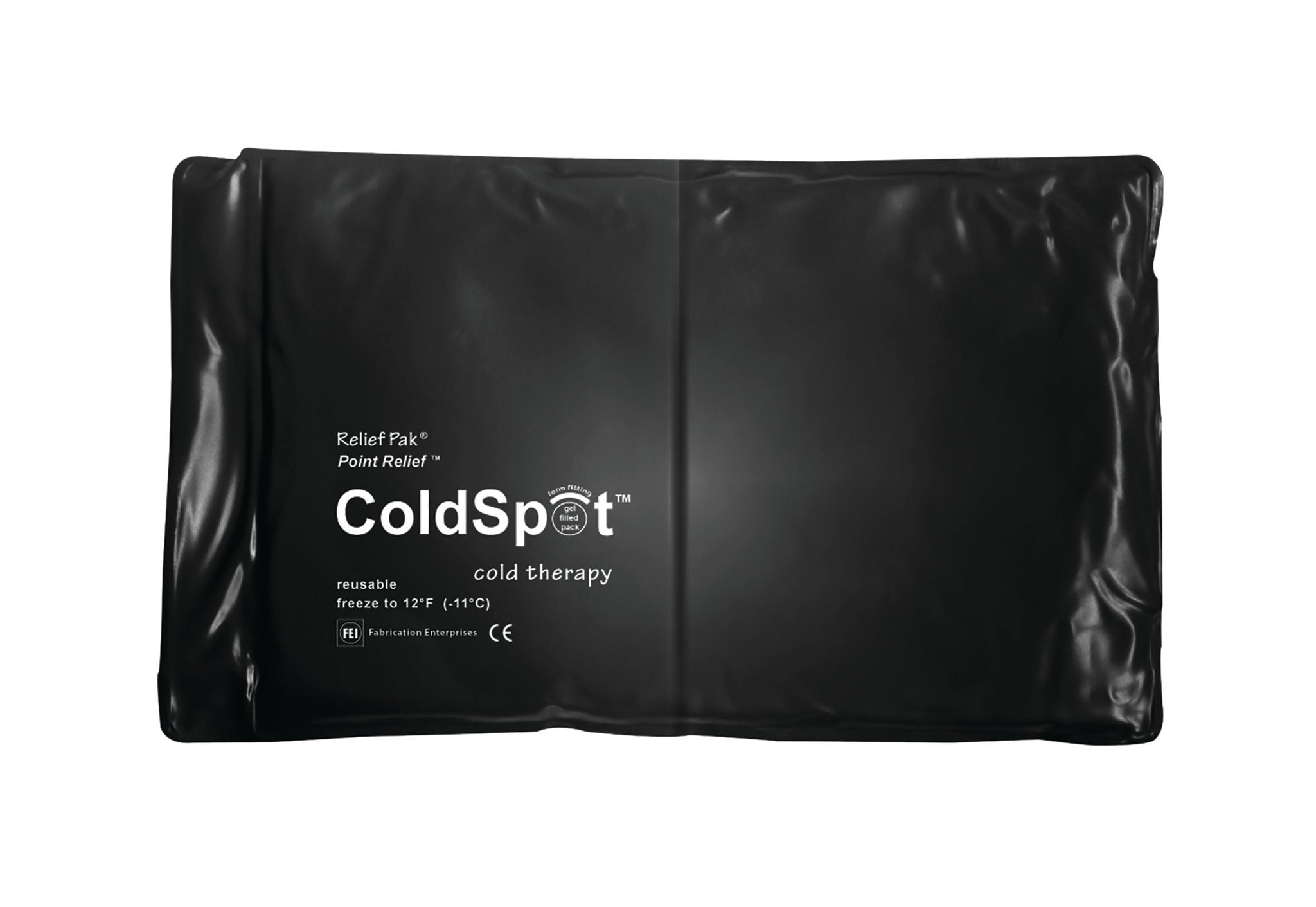 Fabrication Enterprises - 11-1253 Cold Pack Relief Pak® ColdSpot™ Urethane General Purpose Half Size 7 X 11 Inch Urethane / Clay Reusable