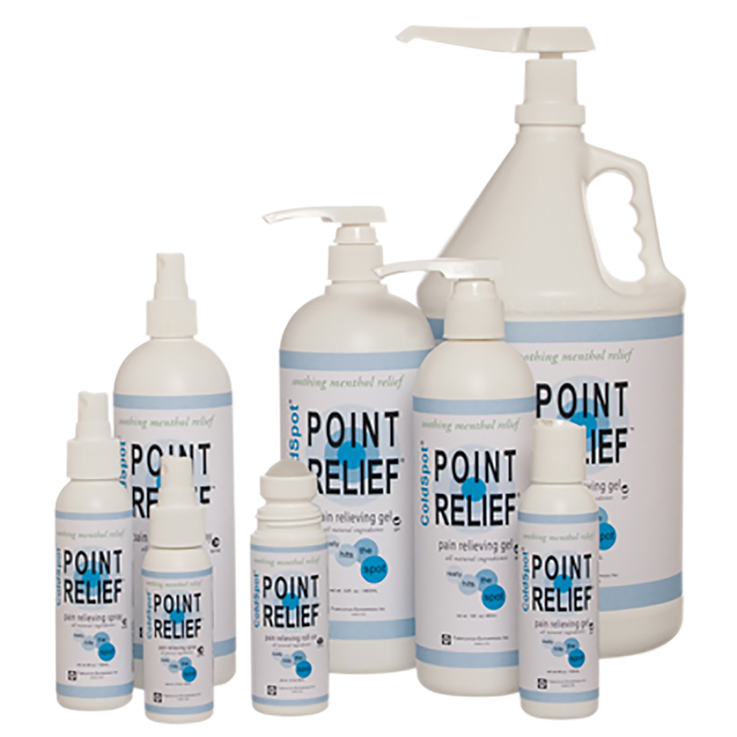 Fabrication Enterprises 11-0712-1 - Point Relief™ ColdSpot™ Topical Pain Relief - 1/Each