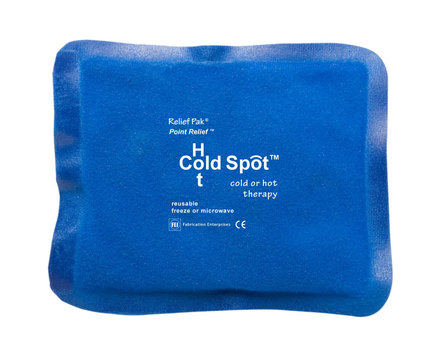 Fabrication Enterprises - 11-1291 Hot / Cold Pack Relief Pak® Cold n’ Hot® Sensaflex® Compress General Purpose Small 3 X 5 Inch Fabric / Gel Reusable