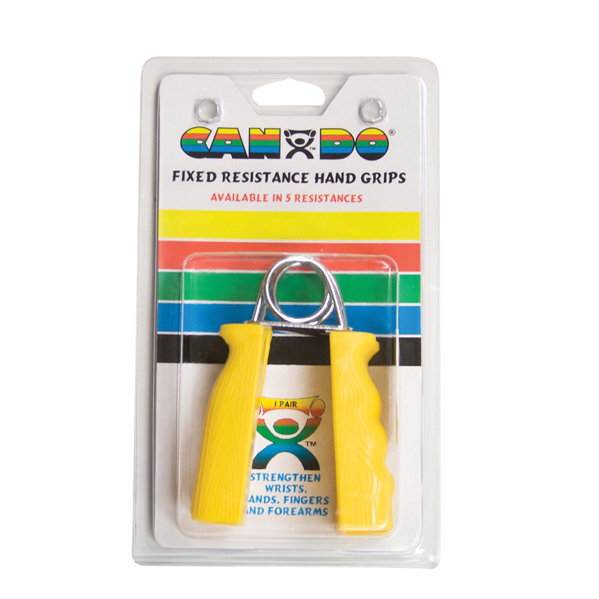 Fabrication Enterprises - 10-1804 Hand Exerciser CanDo® Yellow X-Light, 3 lb.