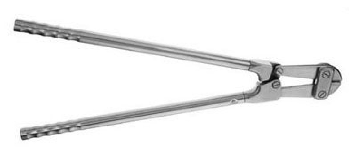 V. Mueller - OS3030001 Pin Cutter V. Mueller® Vital® 22-3/8 Inch Length OR Grade