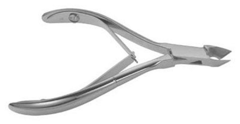 V. Mueller - SU15085 Cuticle Nipper V. Mueller® Convex Jaw 4 Inch Length Stainless Steel