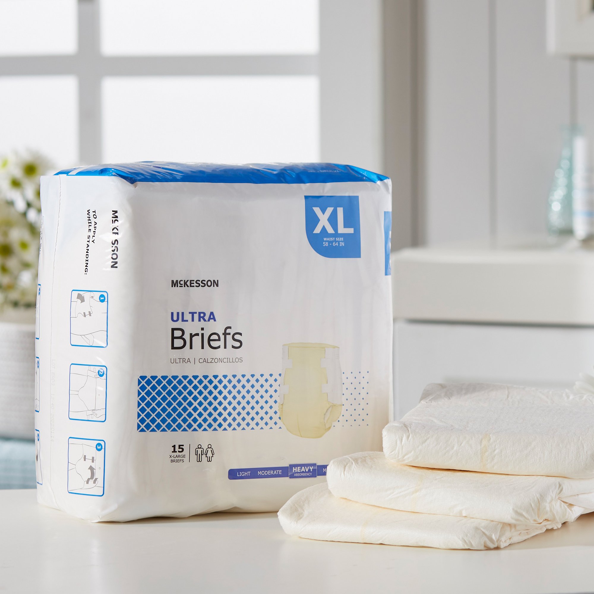McKesson Brand - BRULXL McKesson Ultra Heavy Absorbency Incontinence Brief