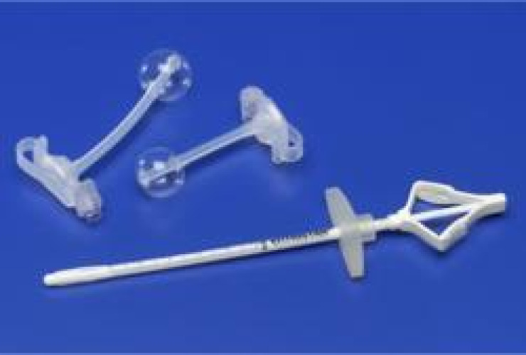 Cardinal - 714200 Skin Level Balloon Gastrostomy Kit Kangaroo™ 14 Fr. 2.0 cm Tube Silicone Sterile