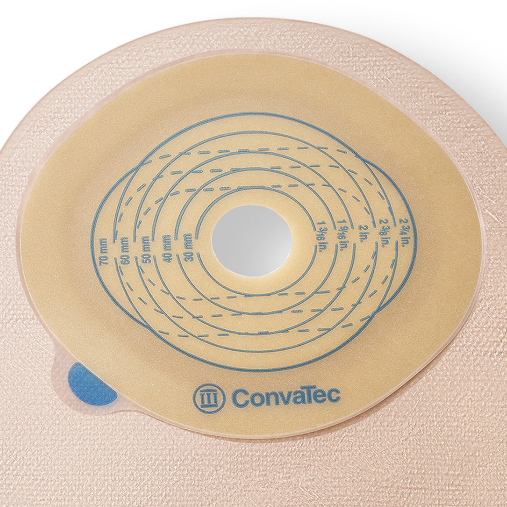 ConvaTec 416721 - Esteem™+ One-Piece Transparent Ostomy Pouch, Cut to Fit Stomas 60 – 70mm - 10/Box