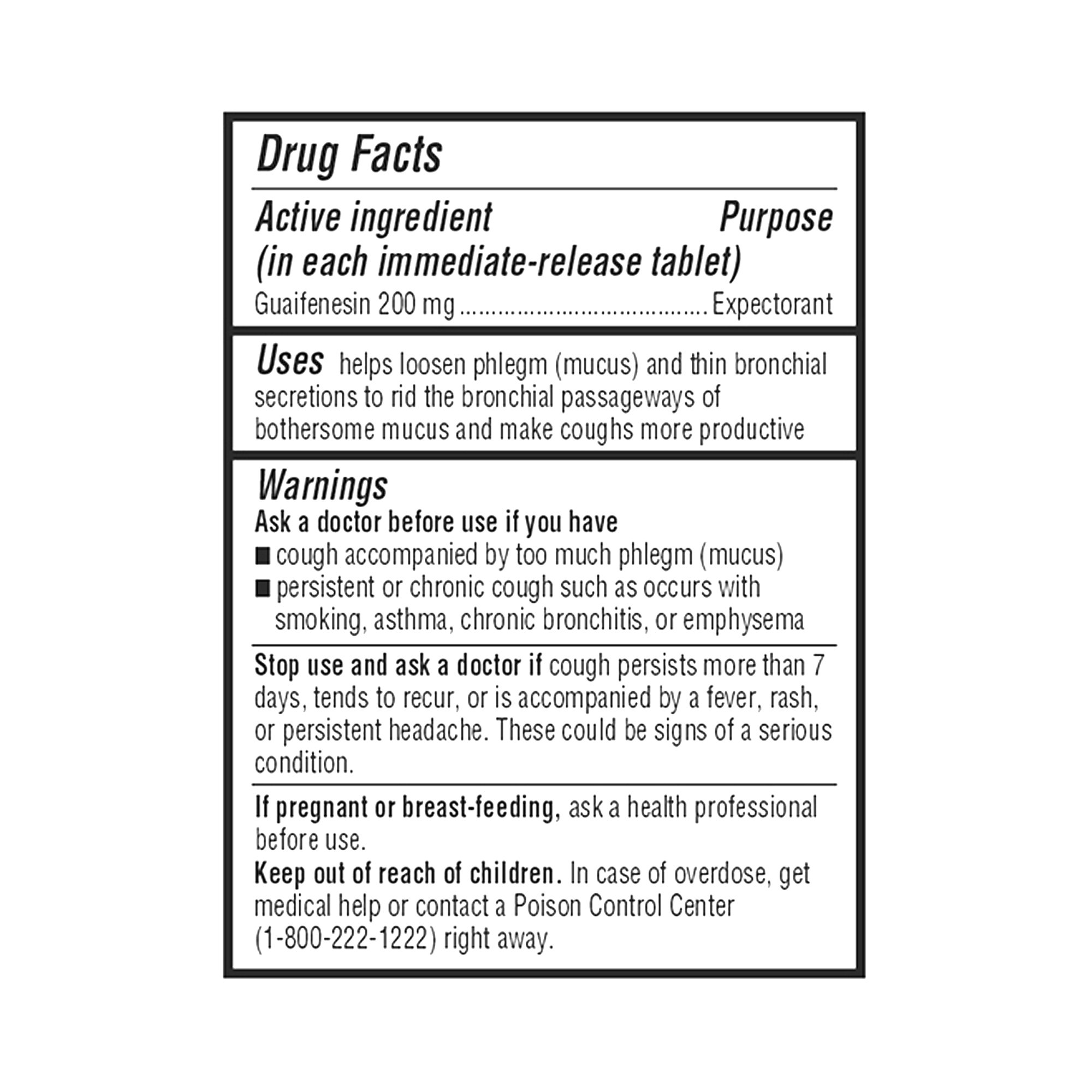 Major Pharmaceuticals - 00904515460 Major® Guaifenesin Cold and Cough Relief