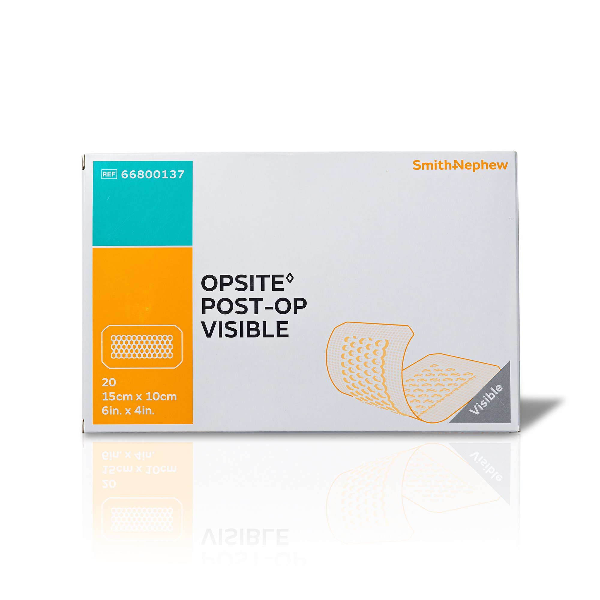 Smith & Nephew - 66800137 OpSite Post-Op Visible Post-Op Foam Dressing 4 x 6 Inch