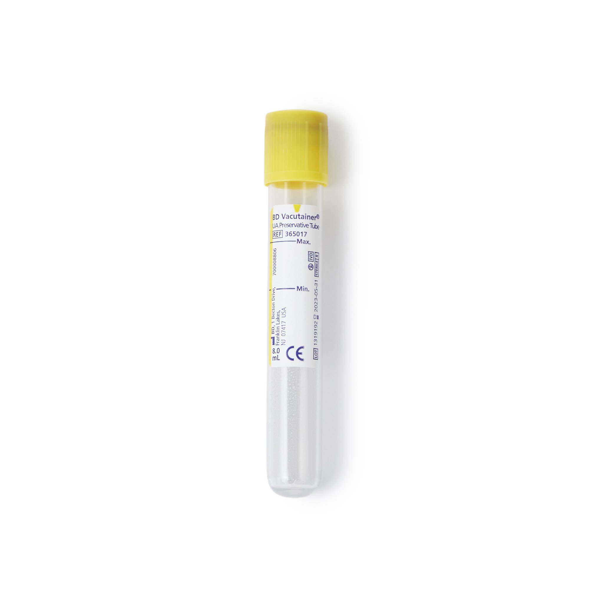 BD Vacutainer Urinalysis Tube 365017 by BD