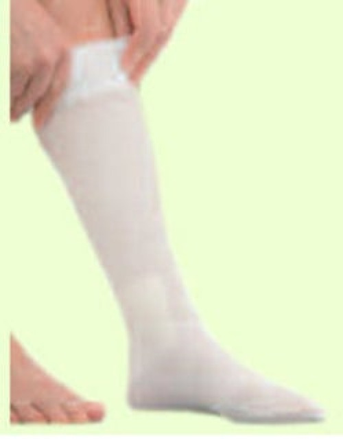 BSN Medical - 114501 Compression Stocking Liner Jobst® UlcerCARE™ Knee High Medium White Closed Toe