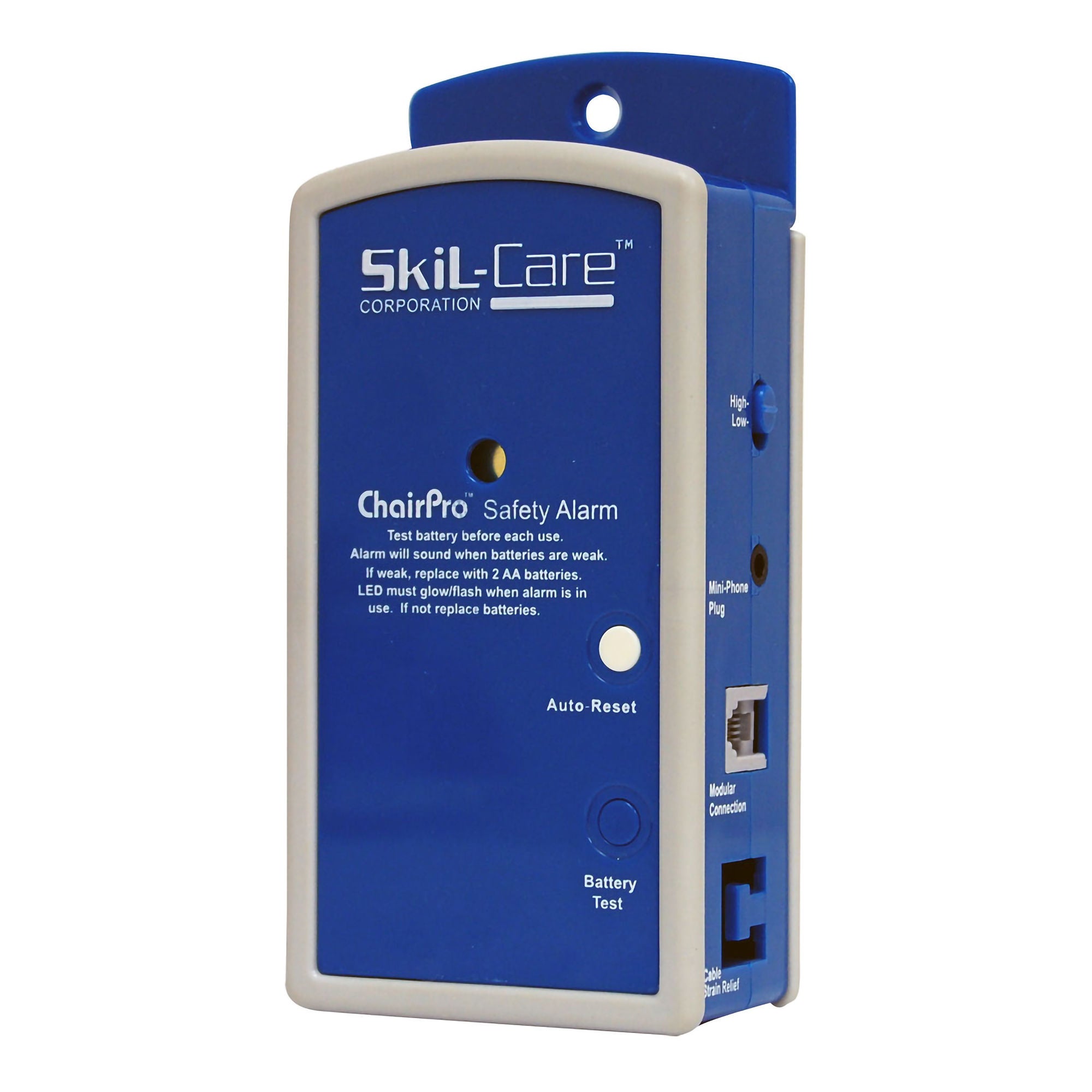Skil-Care - 909366 Alarm System ChairPro™ Blue / Gray