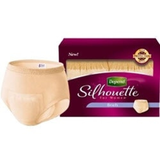 Kimberly Clark - 12777 Absorbent Underwear Depend® Pull On with Tear Away Seams Adult Large / X-Large Female Disposable Heavy Absorbency