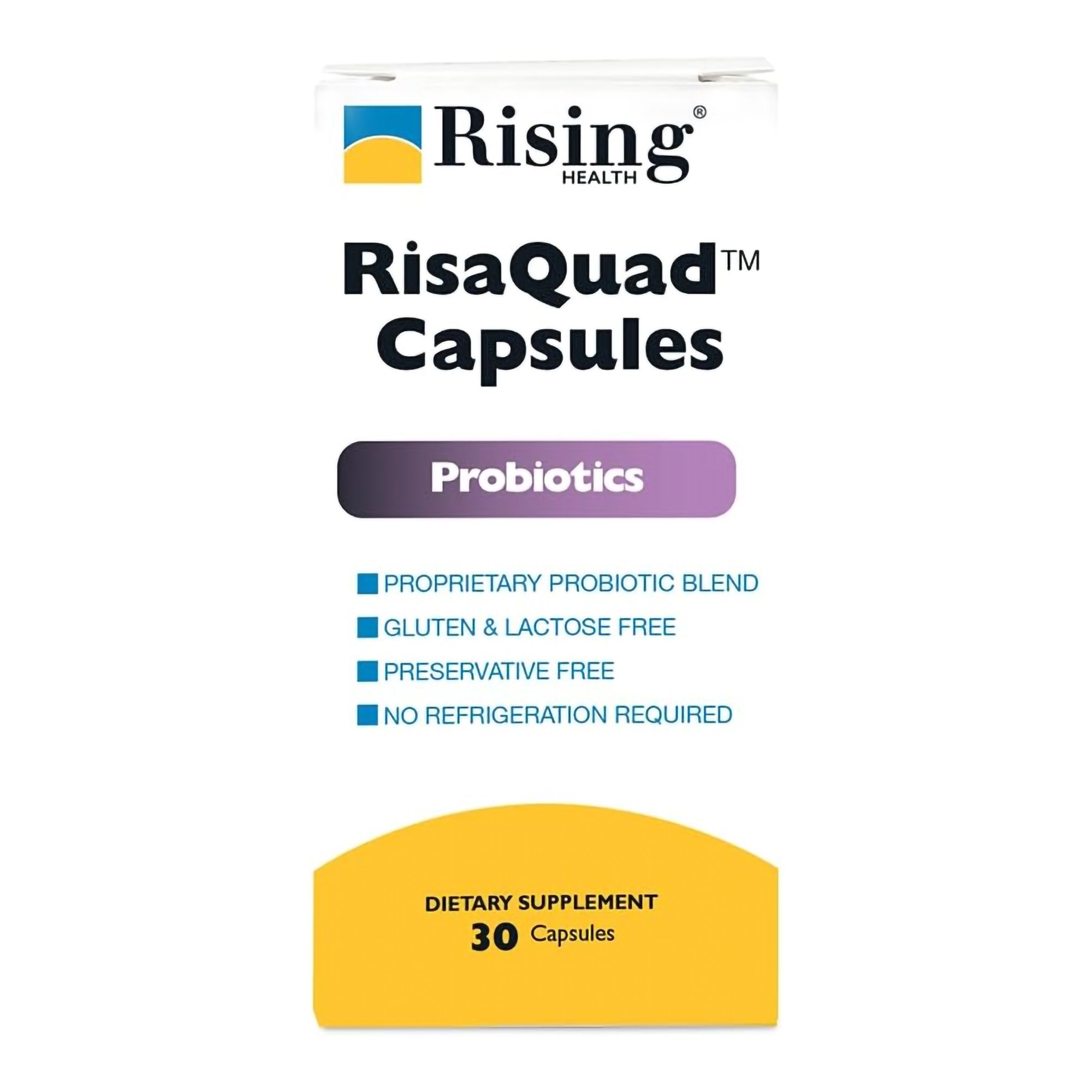 Rising Pharmaceuticals - 64980014703 RisaQuad™ Probiotic Dietary Supplement