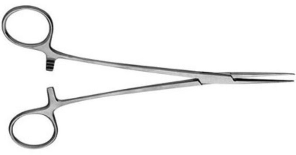 V. Mueller - CH1705 Clamp V. Mueller® Crile 7-1/2 Inch Length Stainless Steel