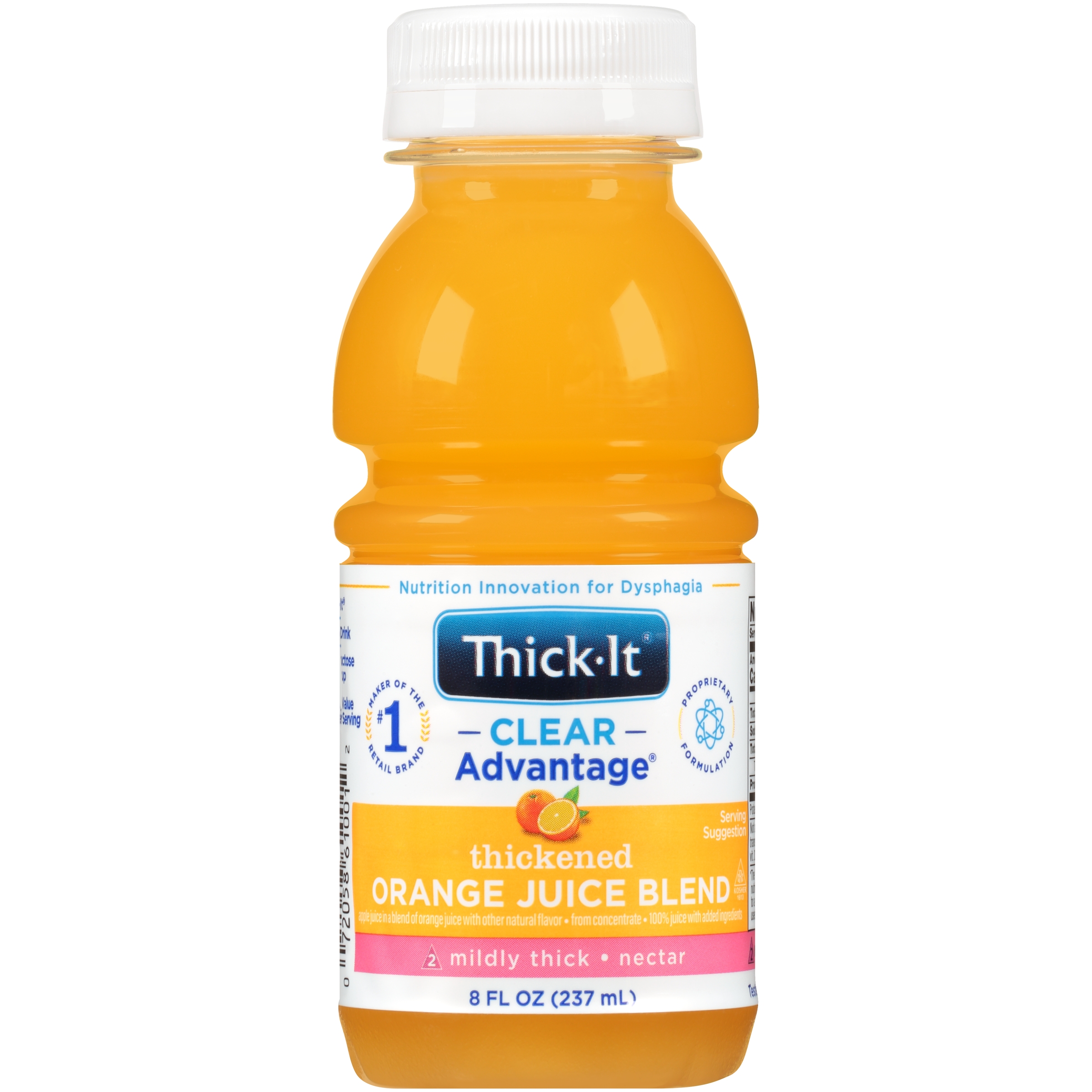 Kent Precision Foods - B476-L9044 Thick-It® Clear Advantage® Nectar Consistency Orange Thickened Beverage