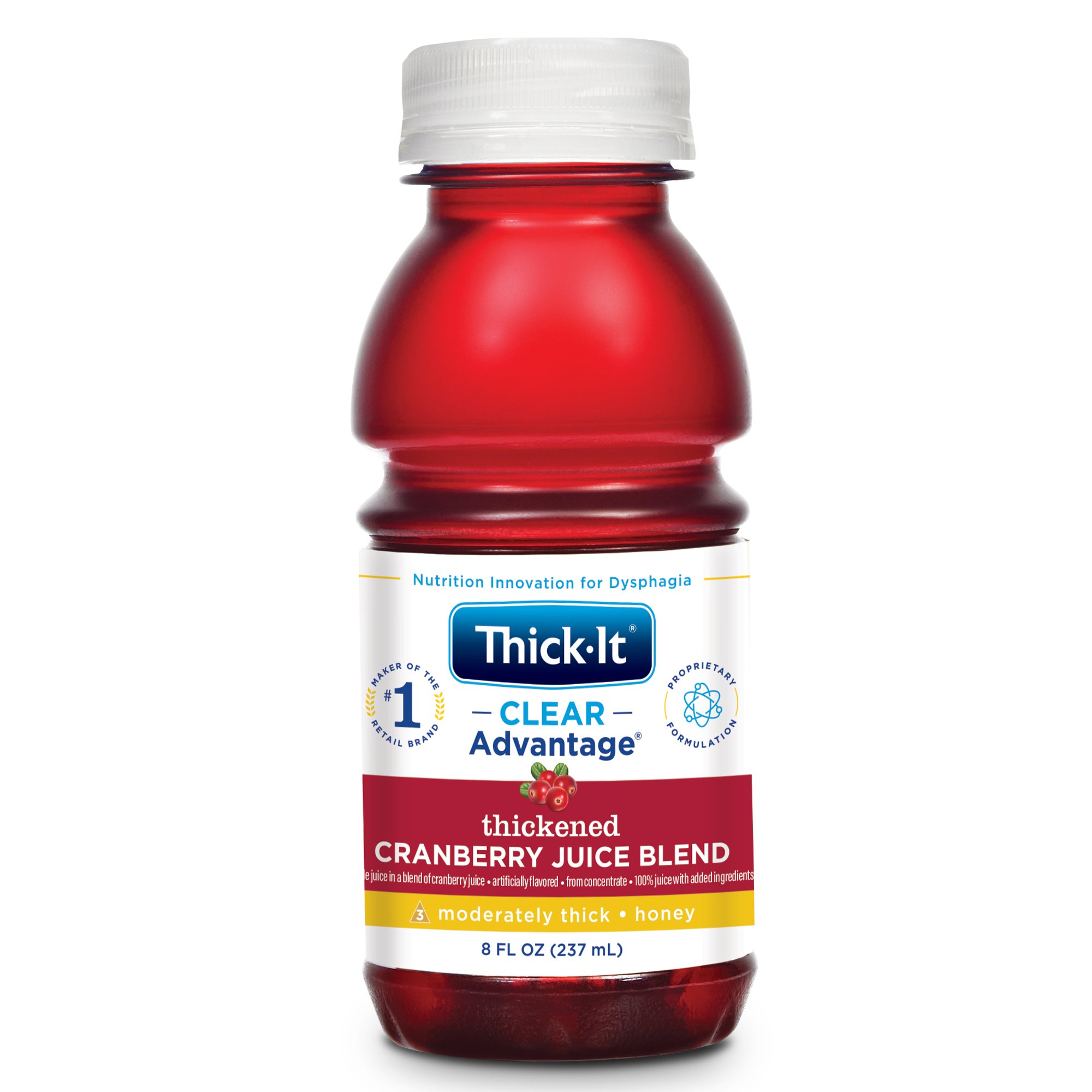 Kent Precision Foods - B461-L9044 Thick-It® Clear Advantage® Honey Consistency Cranberry Thickened Beverage