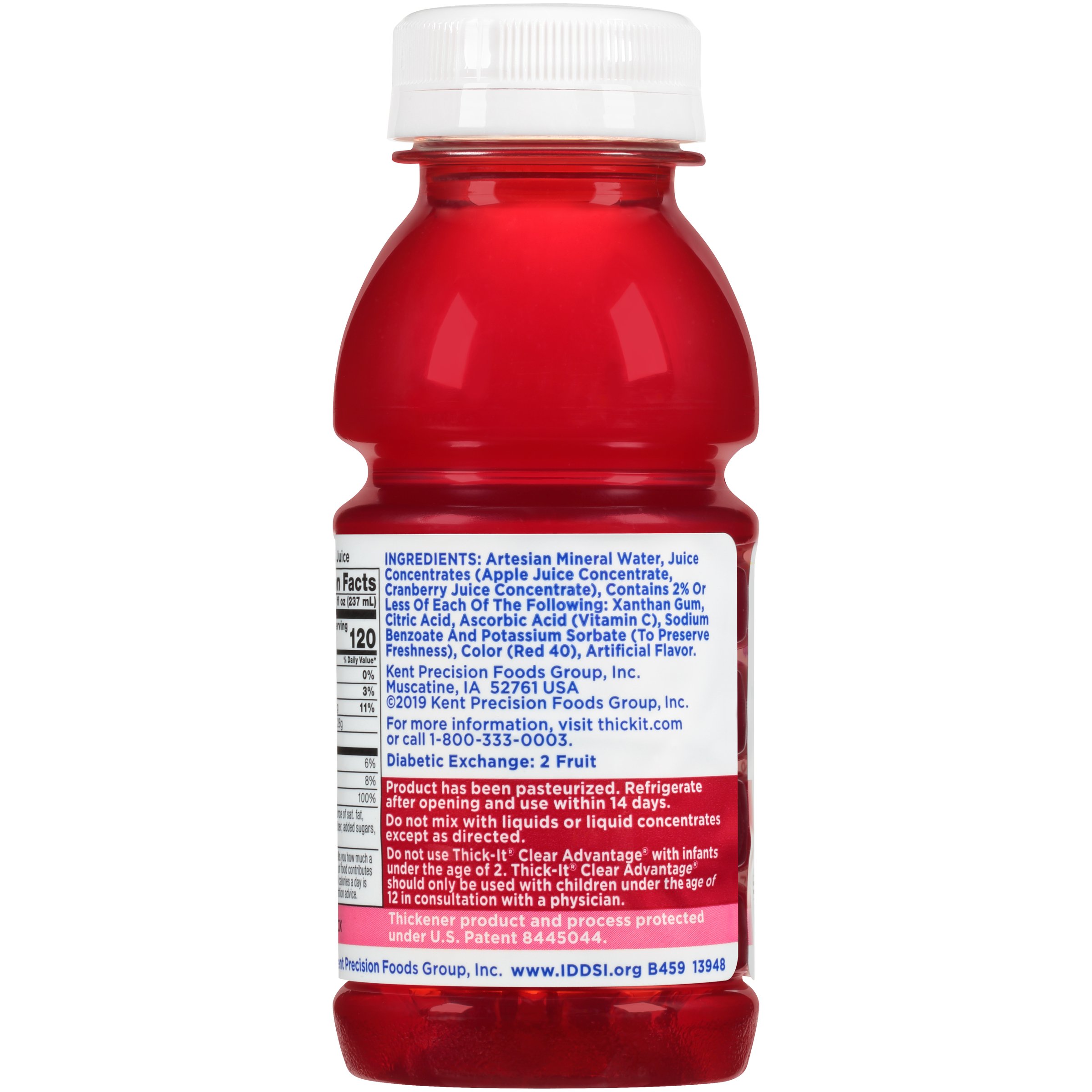 Kent Precision Foods - B459-L9044 Thick-It® Clear Advantage® Nectar Consistency Cranberry Thickened Beverage