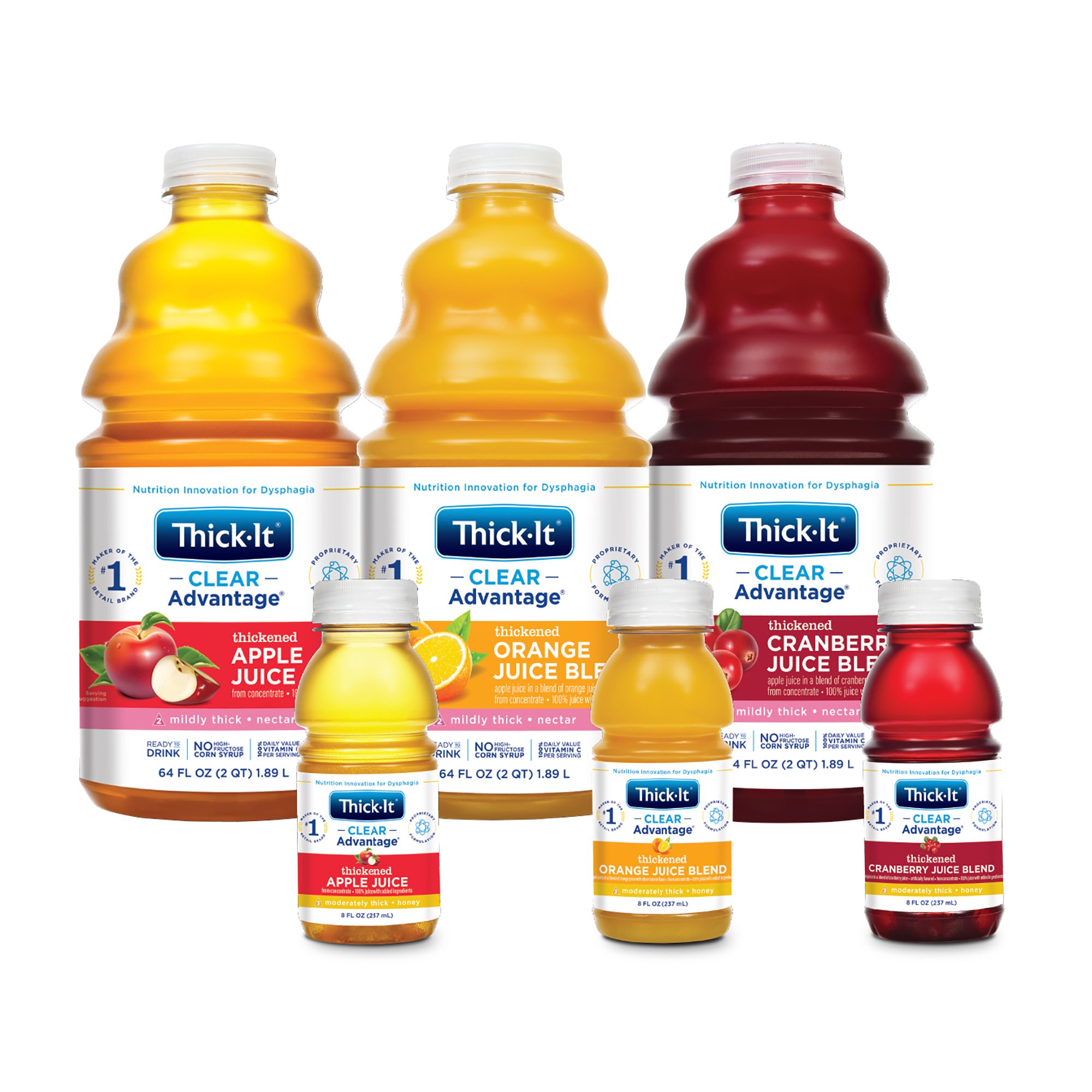 Kent Precision Foods - B478-L9044 Thick-It® Clear Advantage® Honey Consistency Orange Thickened Beverage