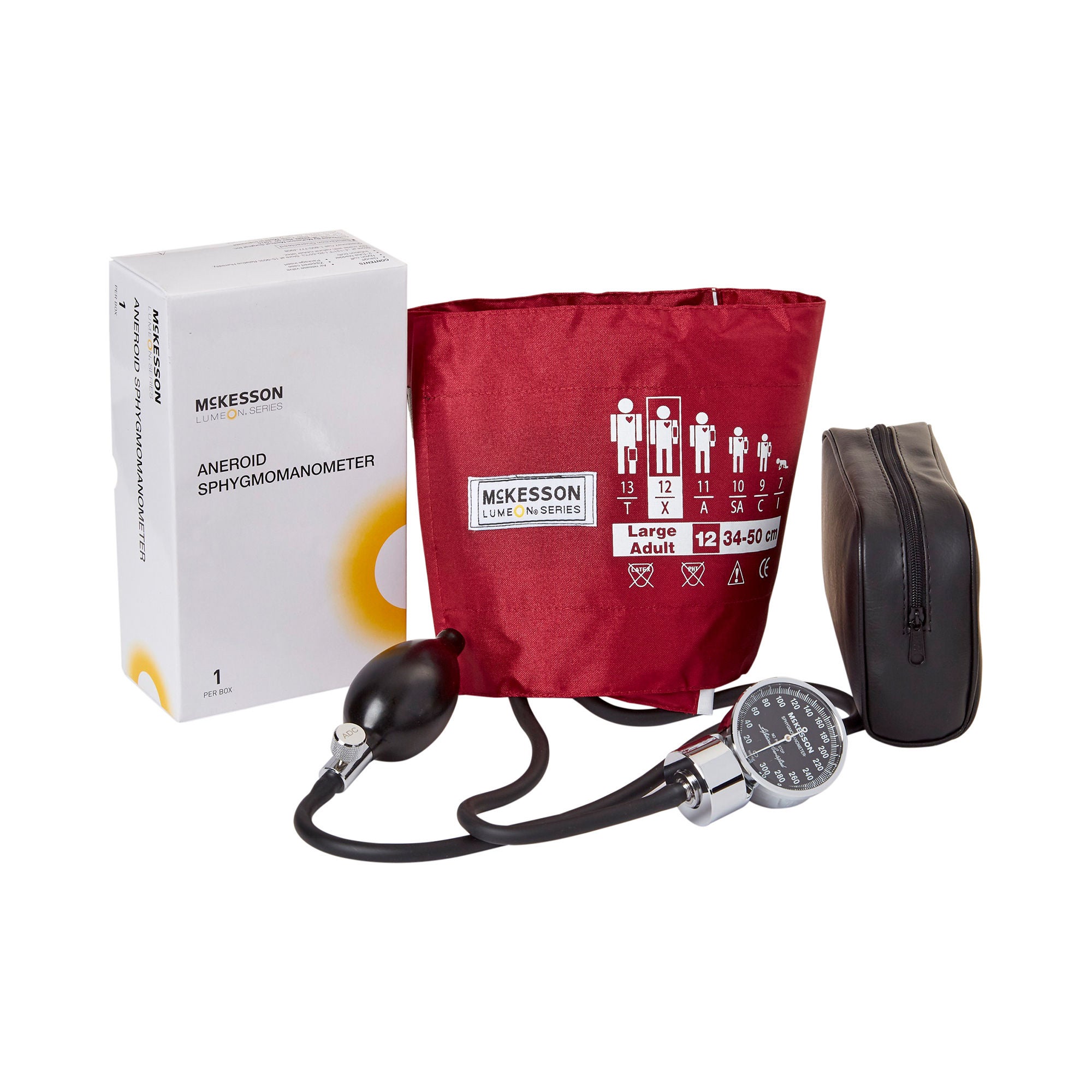 McKesson Brand - 01-700-12XBDGM McKesson Lumeon™ Aneroid Sphygmomanometer
