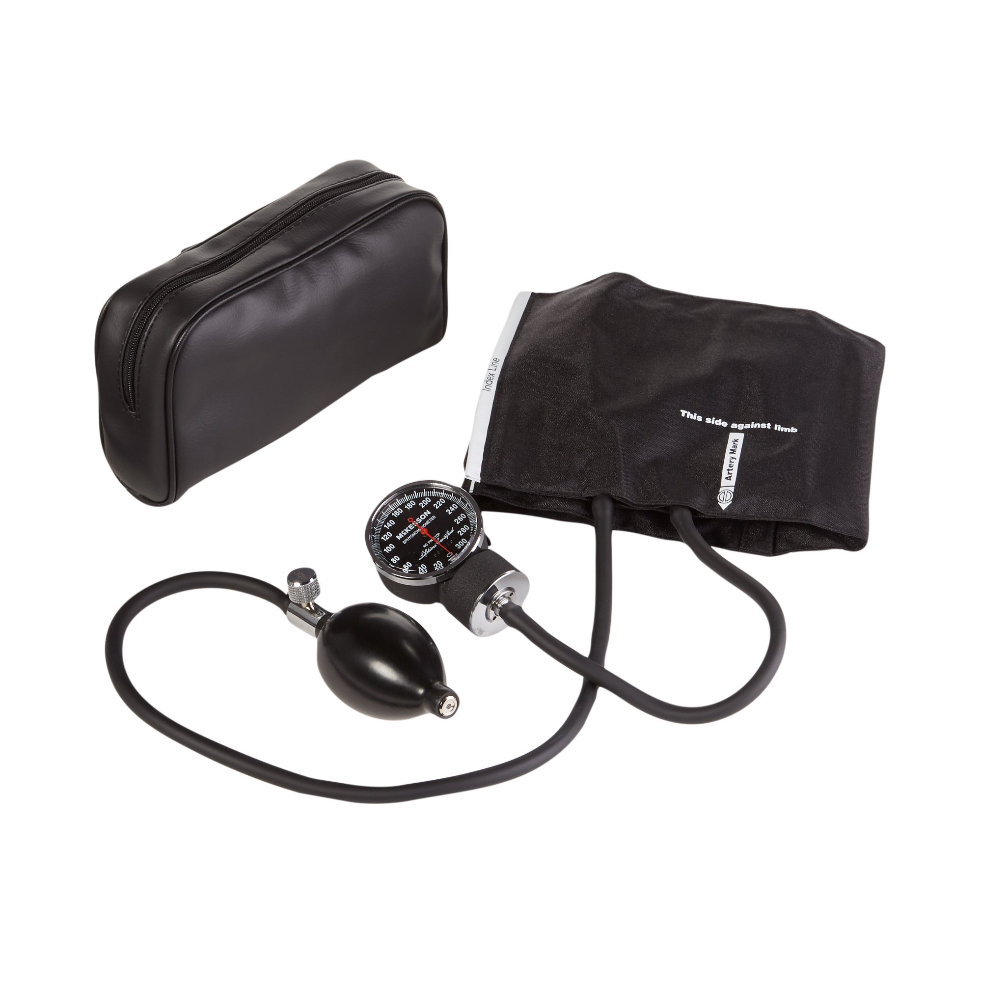 McKesson Brand - 01-720-11ABKGM McKesson Lumeon 2-Tube Aneroid Sphygmomanometer with Cuff