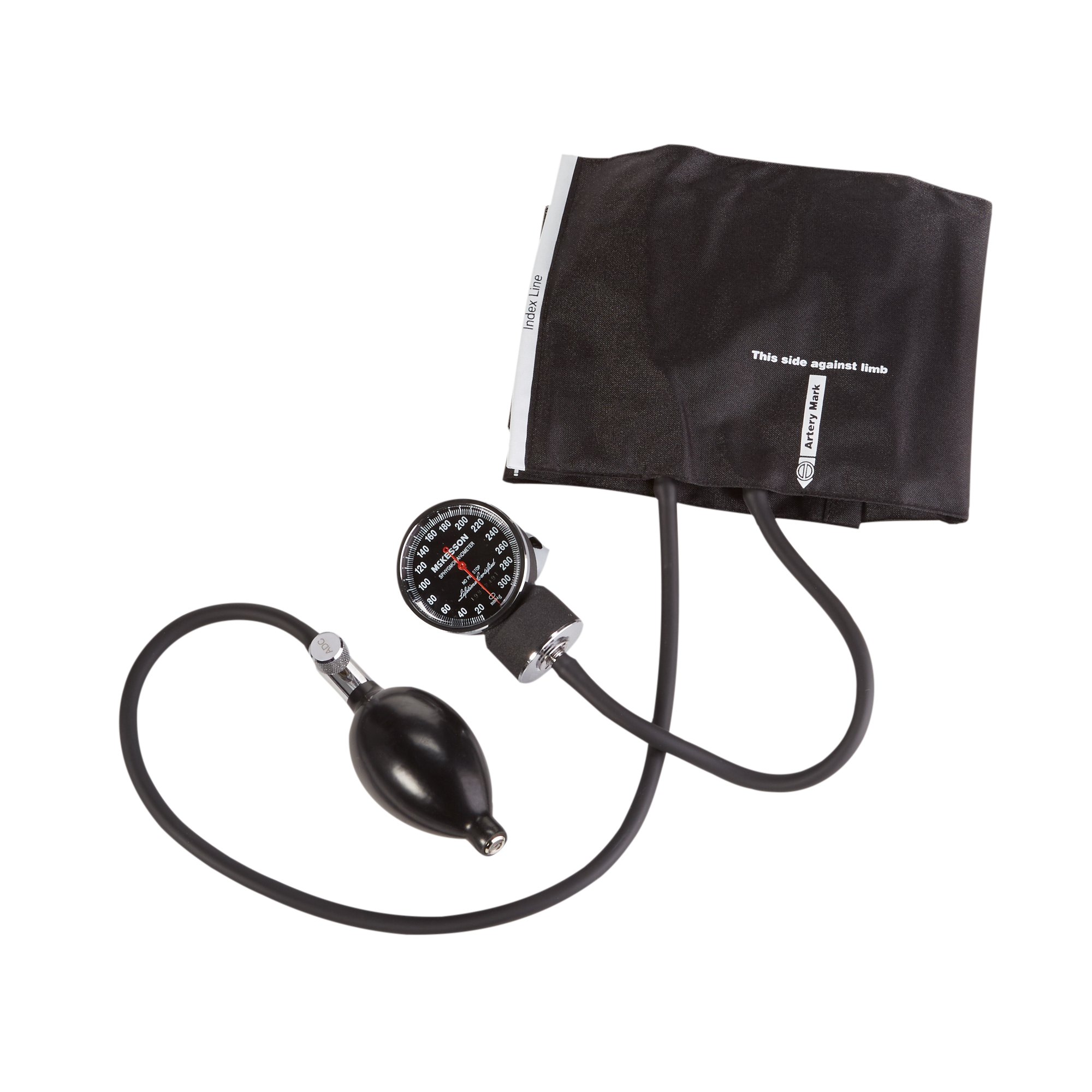 McKesson Brand - 01-720-11ABKGM McKesson Lumeon 2-Tube Aneroid Sphygmomanometer with Cuff