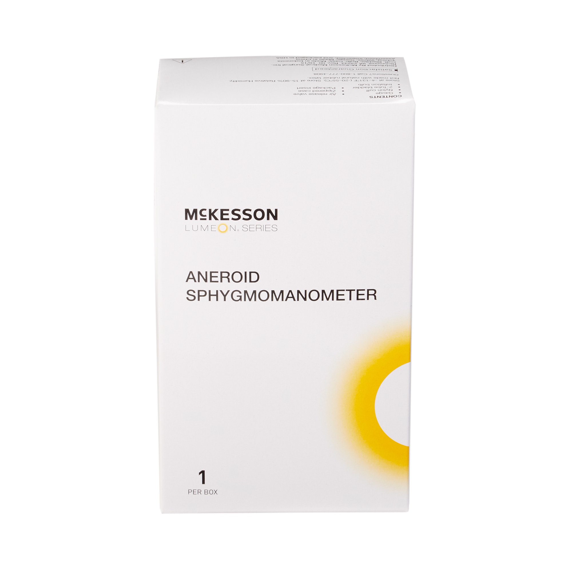 McKesson Brand - 01-720-11ABKGM McKesson Lumeon 2-Tube Aneroid Sphygmomanometer with Cuff