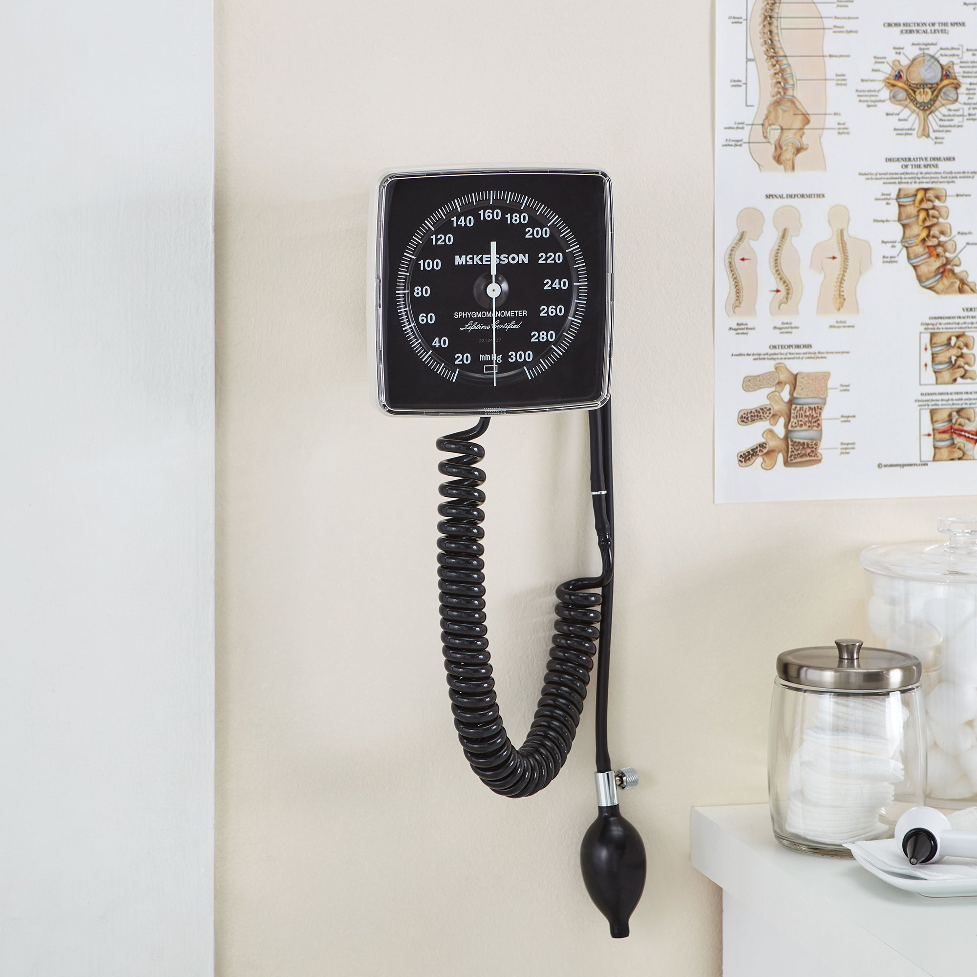 McKesson Brand 01-750W-11ABKGM - McKesson Lumeon™ Aneroid Sphygmomanometer - 1/Each, 1/Box, 12/Case