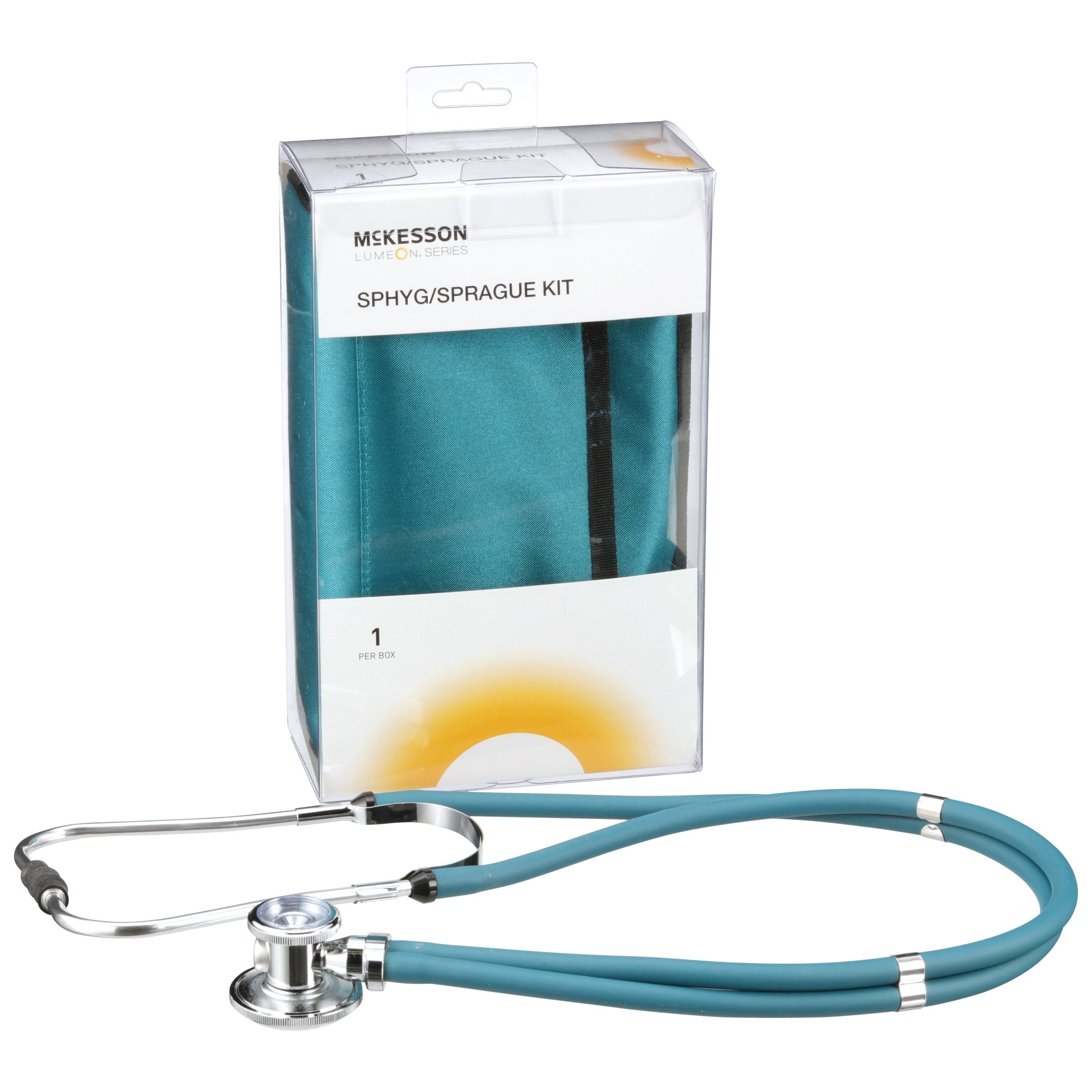 McKesson Brand - 01-768-641-11ATLGM McKesson Lumeon™ Aneroid Sphygmomanometer/Sprague Kit
