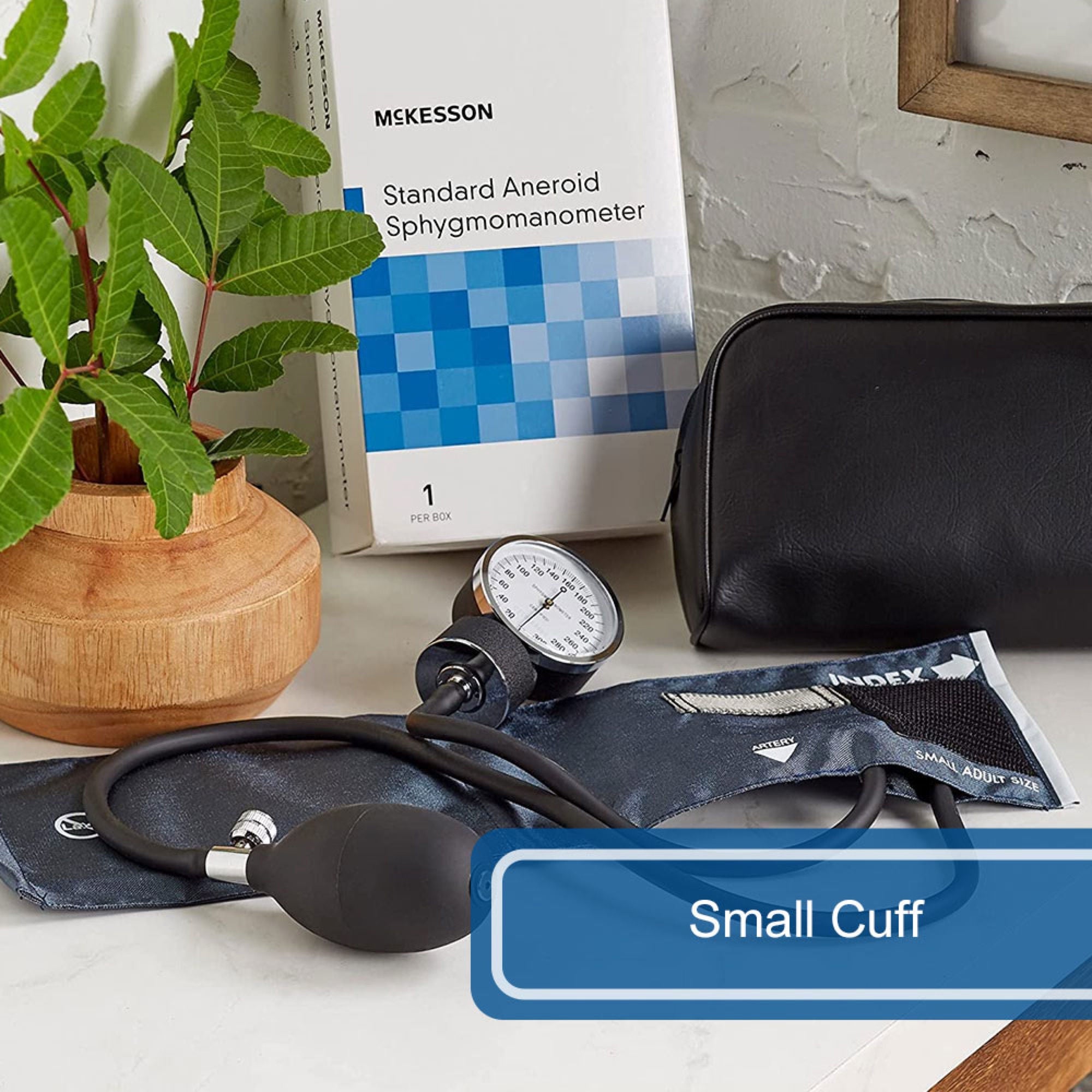McKesson Brand - 01-775-10SANGM McKesson Brand Aneroid Sphygmomanometer with Cuff