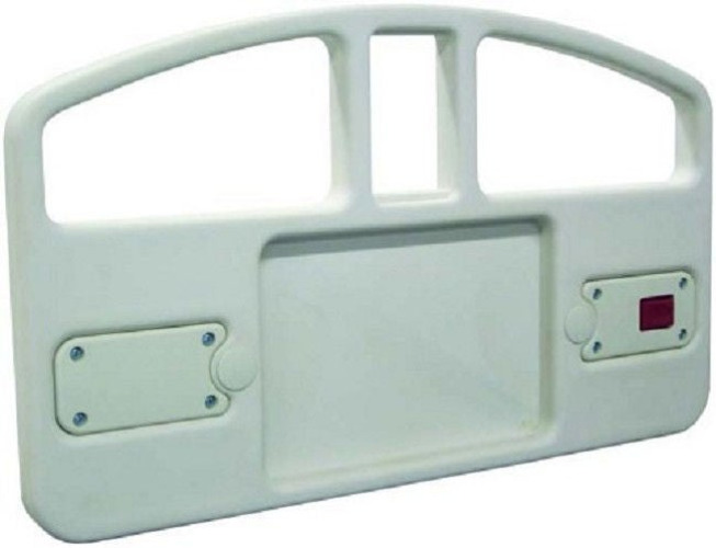 N.O.A. Medical Industries - 7540028BLK Half Bed Side Rail 21 Inch Length 15-3/4 Inch Height