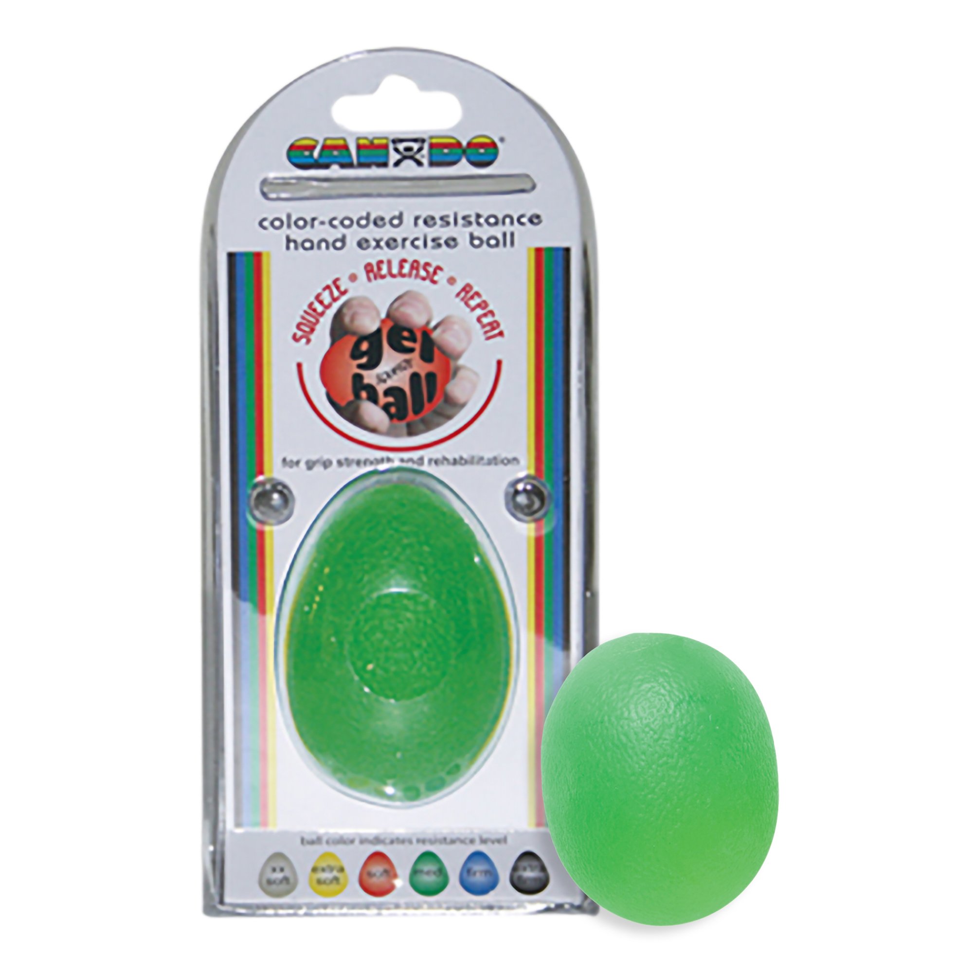 Fabrication Enterprises - 10-1893 CanDo® Cylindrical Squeeze Ball