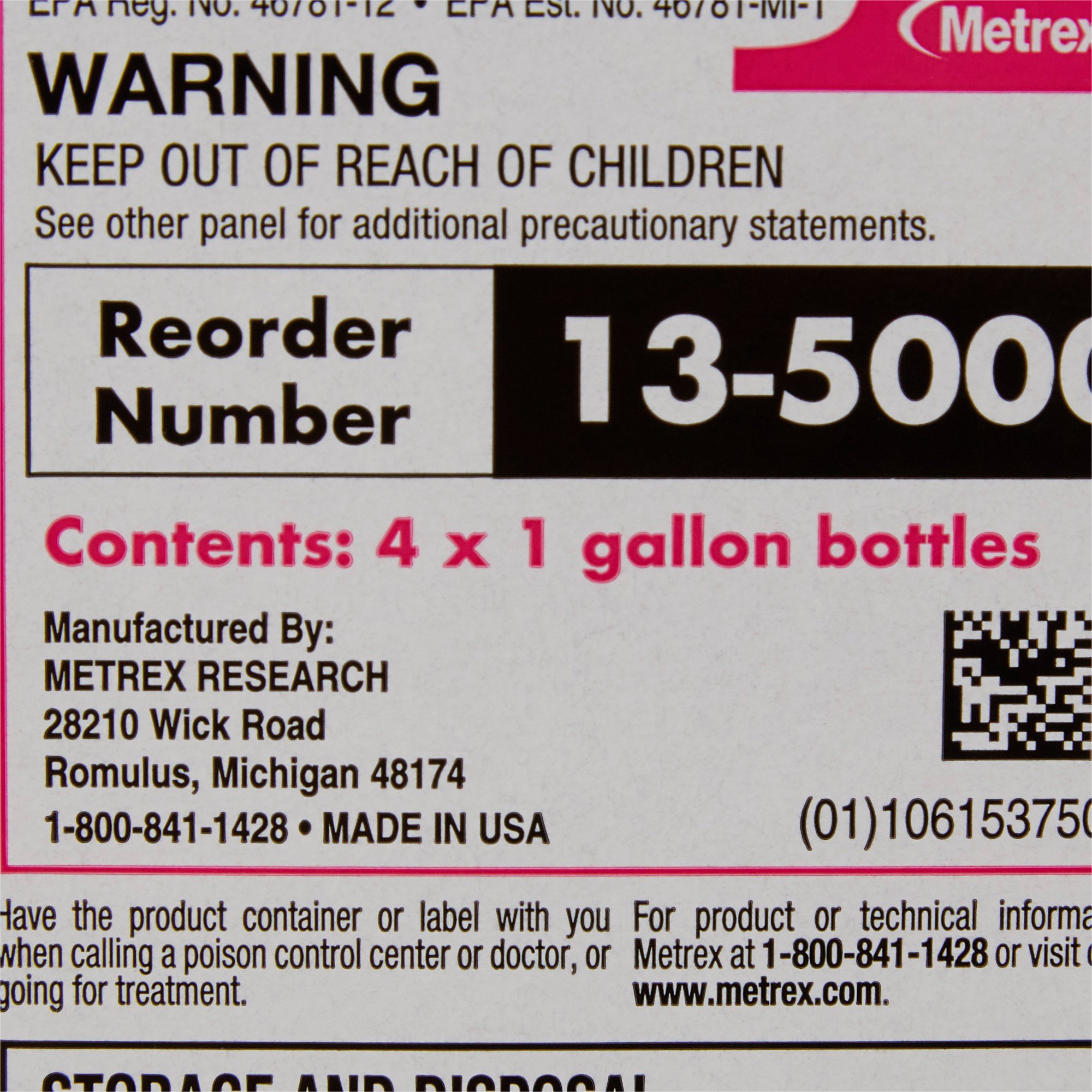 Metrex Research - 13-5000 CaviCide1™ Surface Disinfectant Cleaner