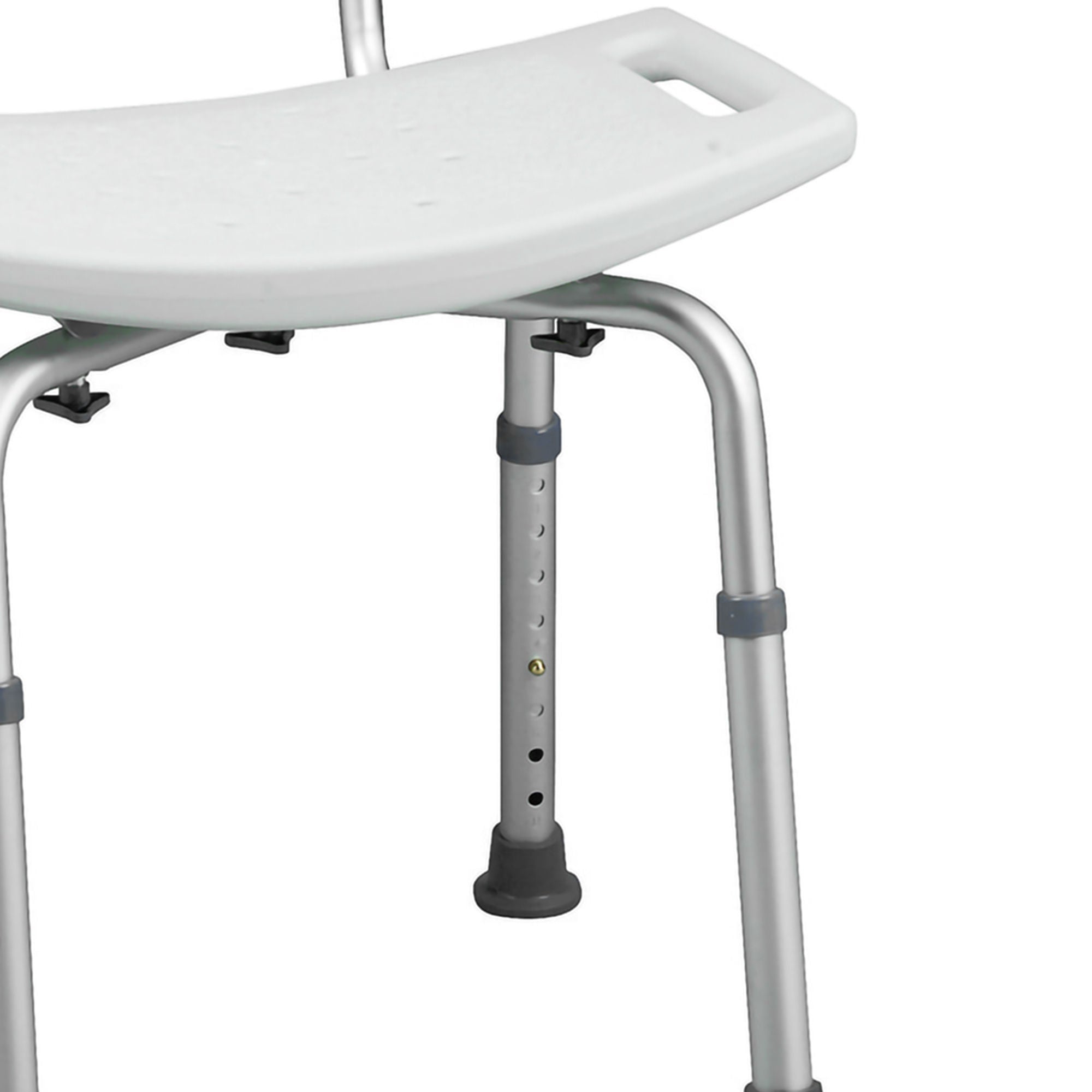 Mabis Healthcare - 522-9816-1900 Bath Bench HealthSmart™ Without Arms Aluminum Frame With Backrest 17 Inch Seat Width 325 lbs. Weight Capacity
