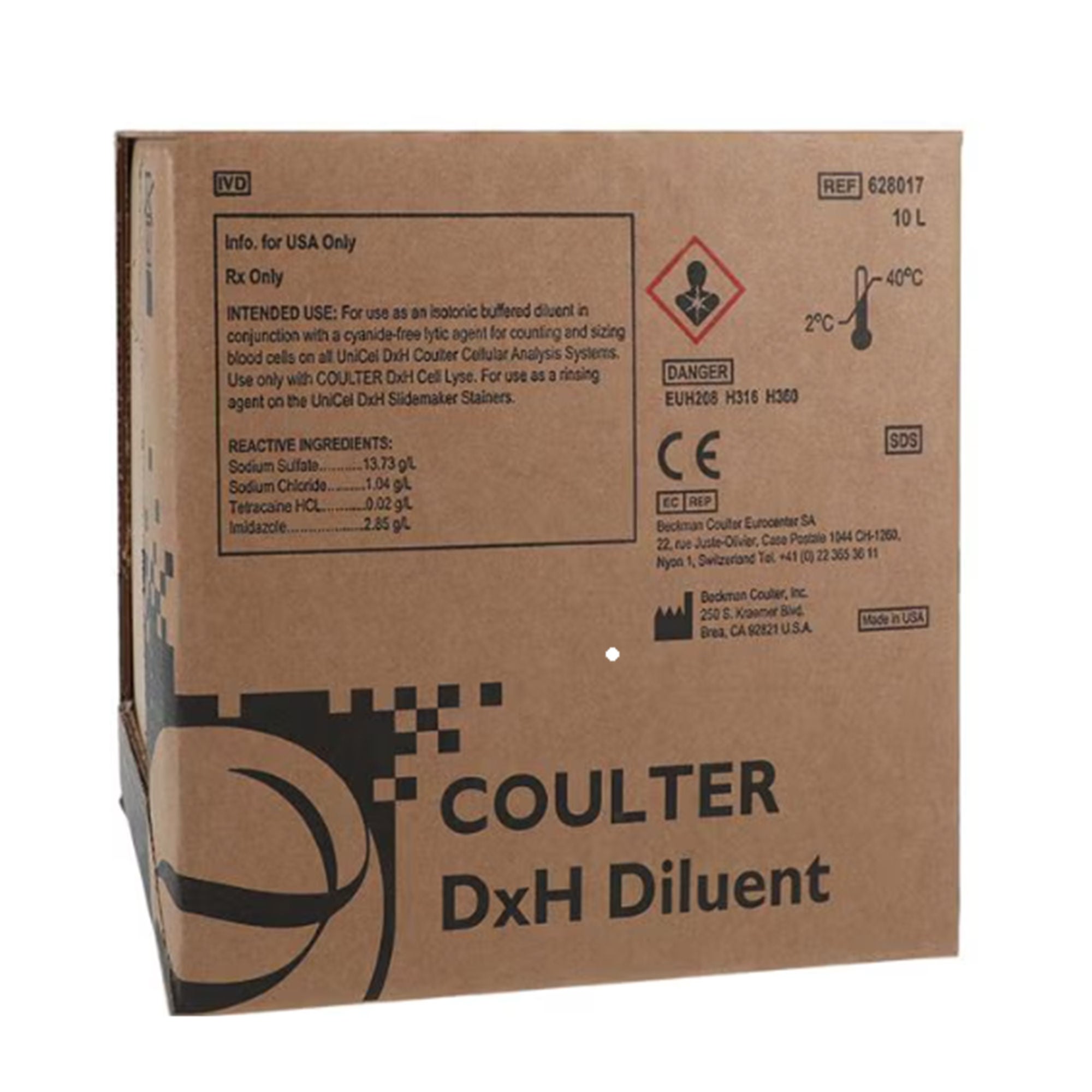 Beckman Coulter - 628017 Coulter® DxH™ Reagent for UniCel® DxH™ 800 Coulter® Cellular Analysis System
